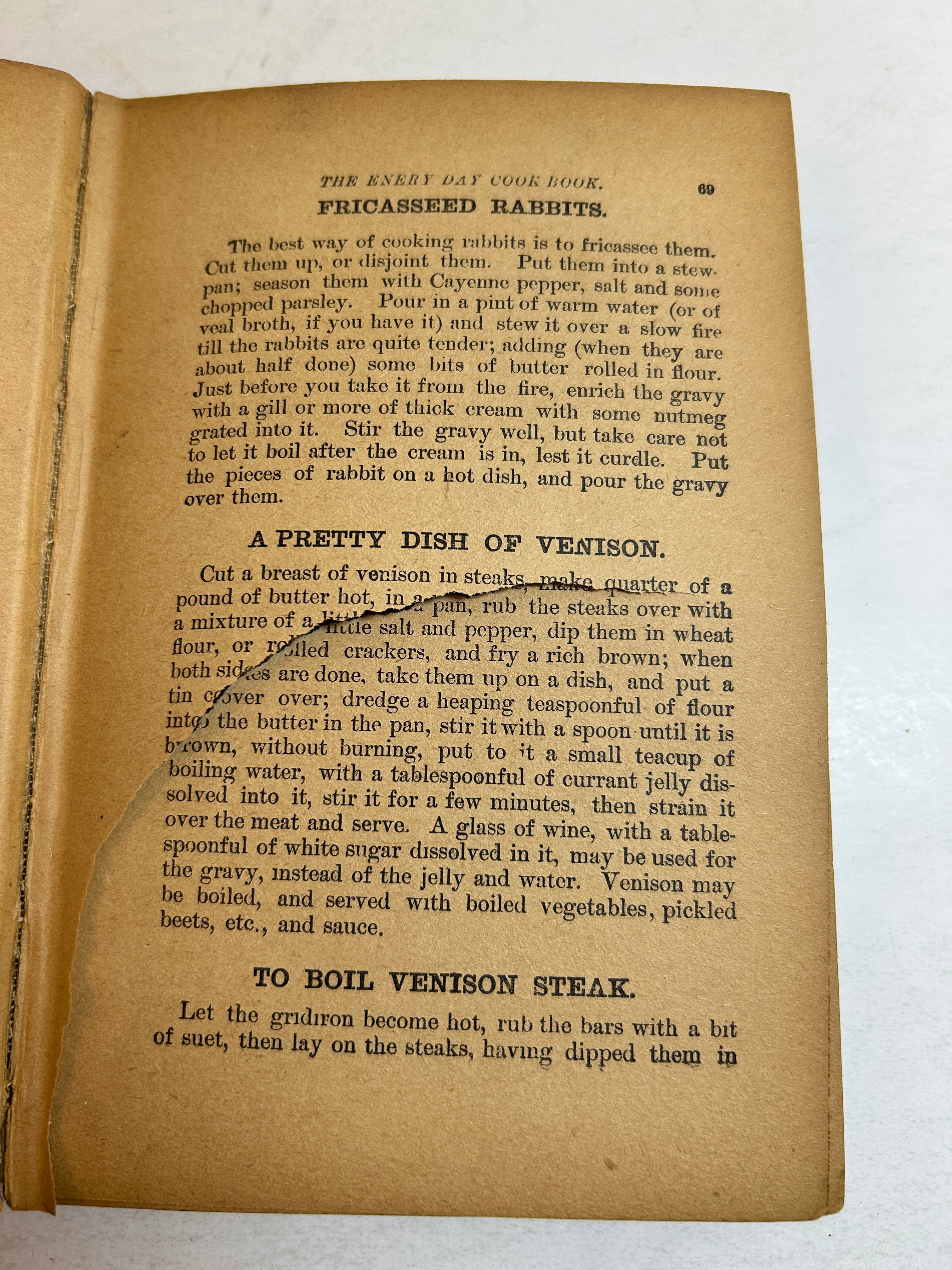 3 Vols: The Everyday Cookbook/Foods Preparation & Serving/Foods & Home Making
