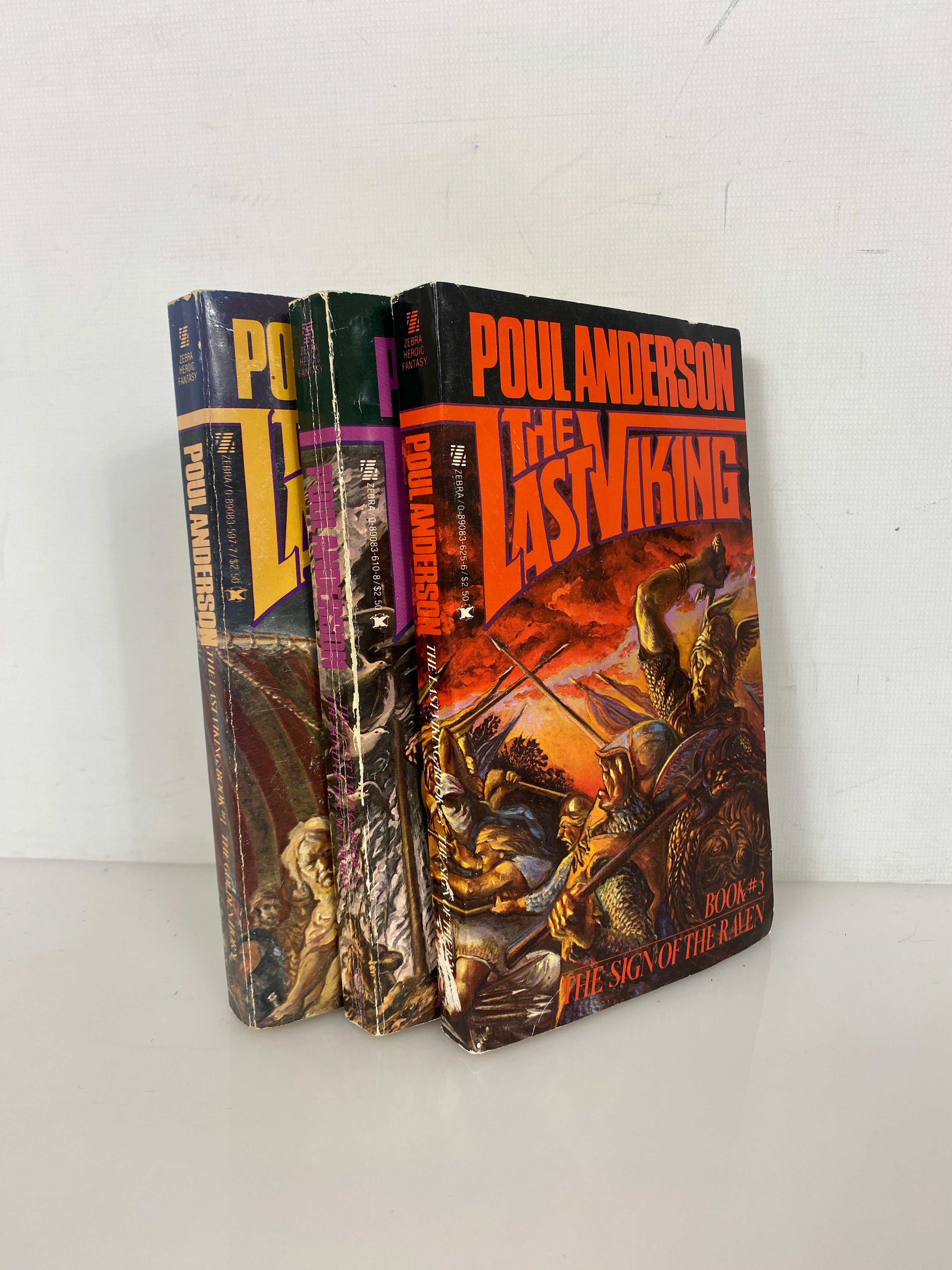 3 Vols: The Last Viking by Poul Anderson (1-3) 1980 SC