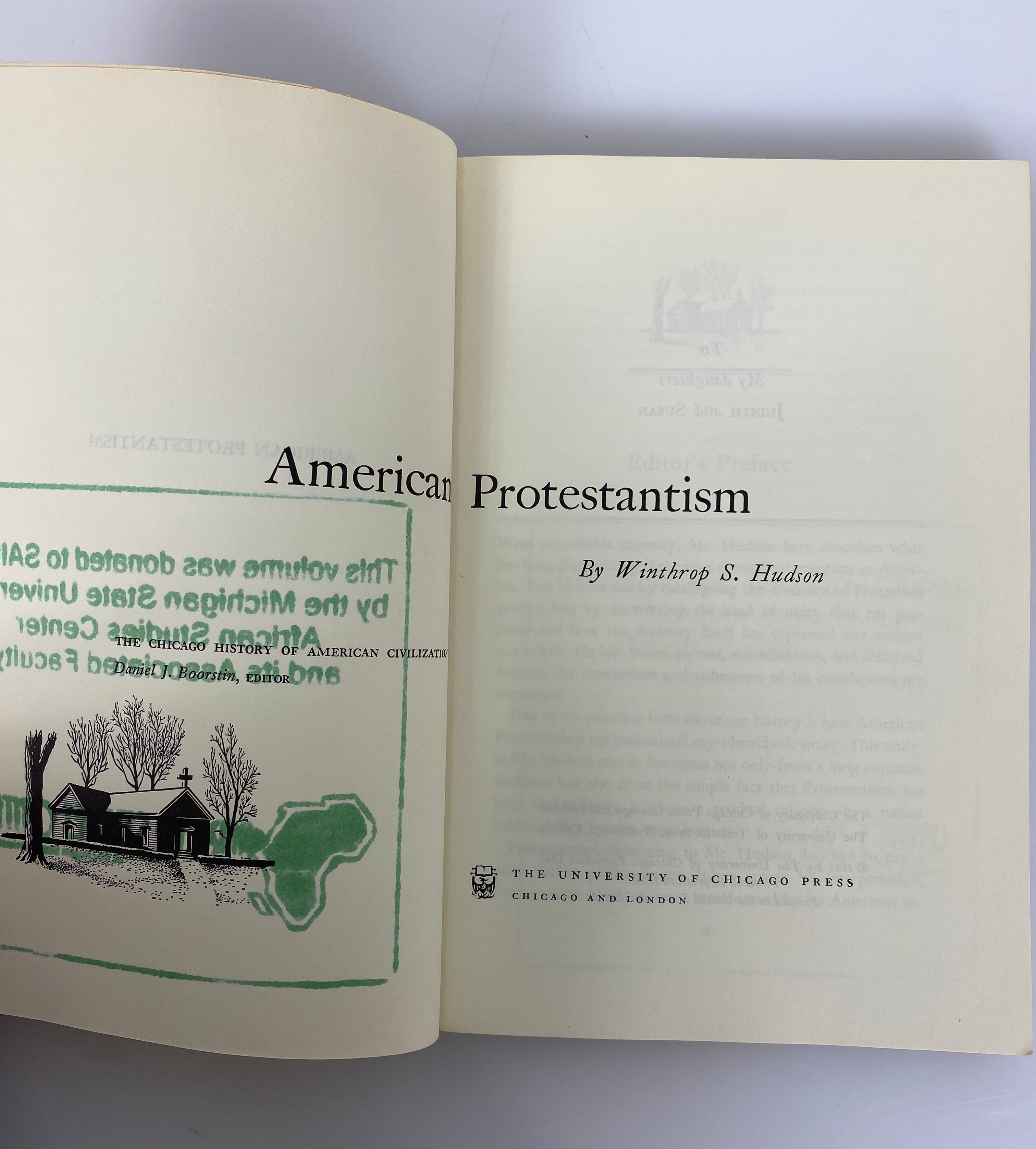 3 Vols: The Spirit of Protestantism/American Protestantism/Piety & Politics SC