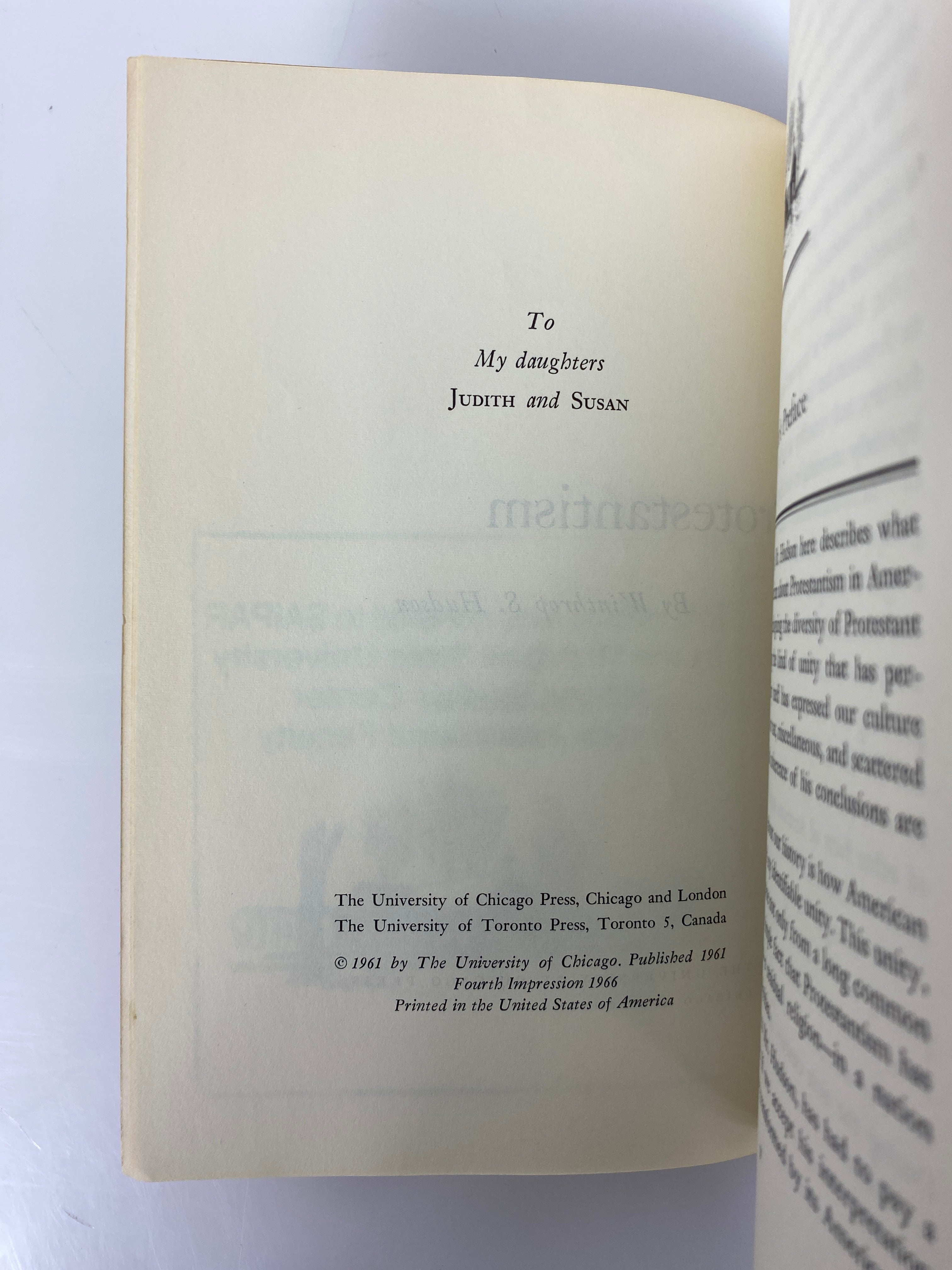 3 Vols: The Spirit of Protestantism/American Protestantism/Piety & Politics SC