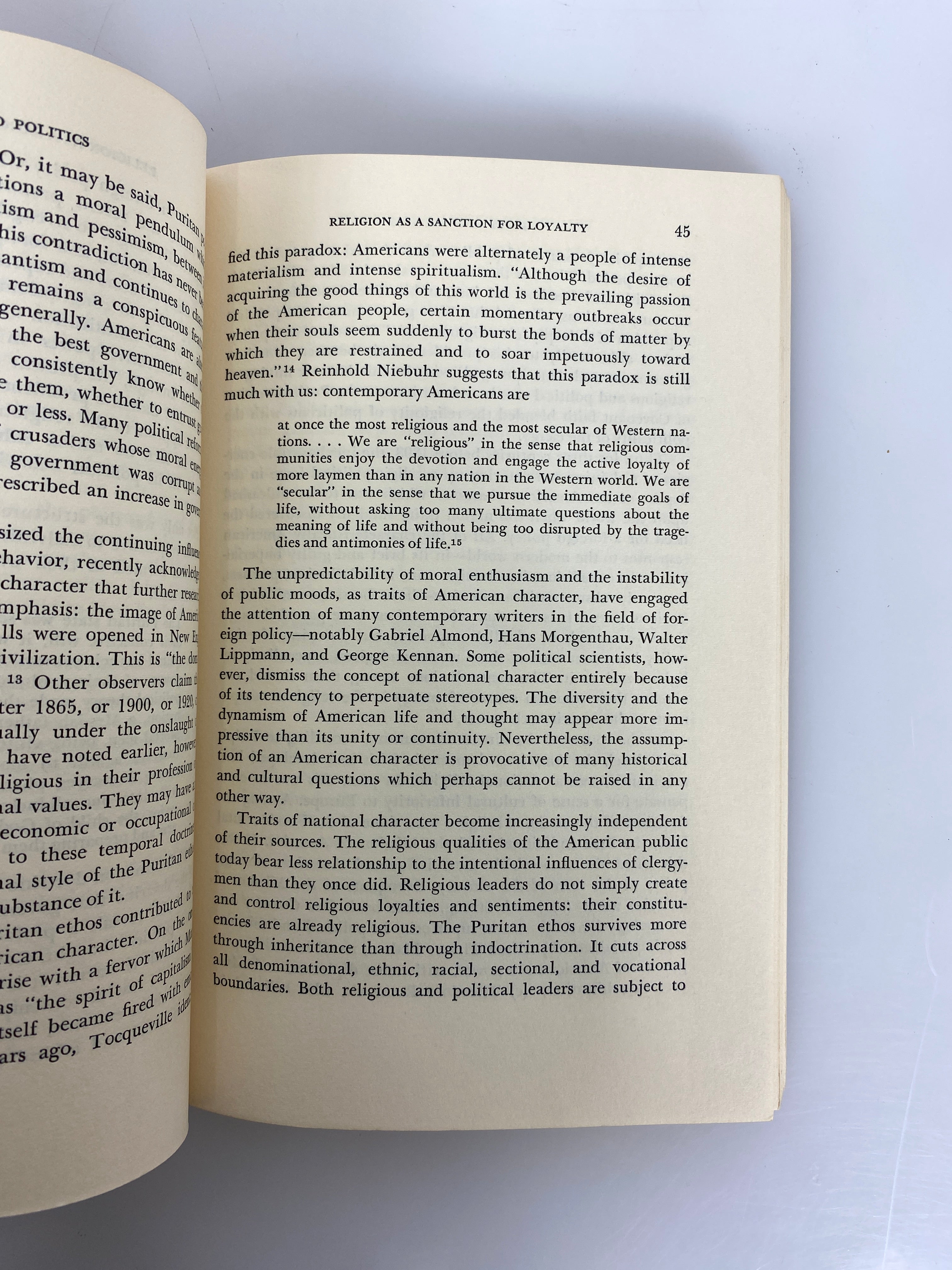 3 Vols: The Spirit of Protestantism/American Protestantism/Piety & Politics SC