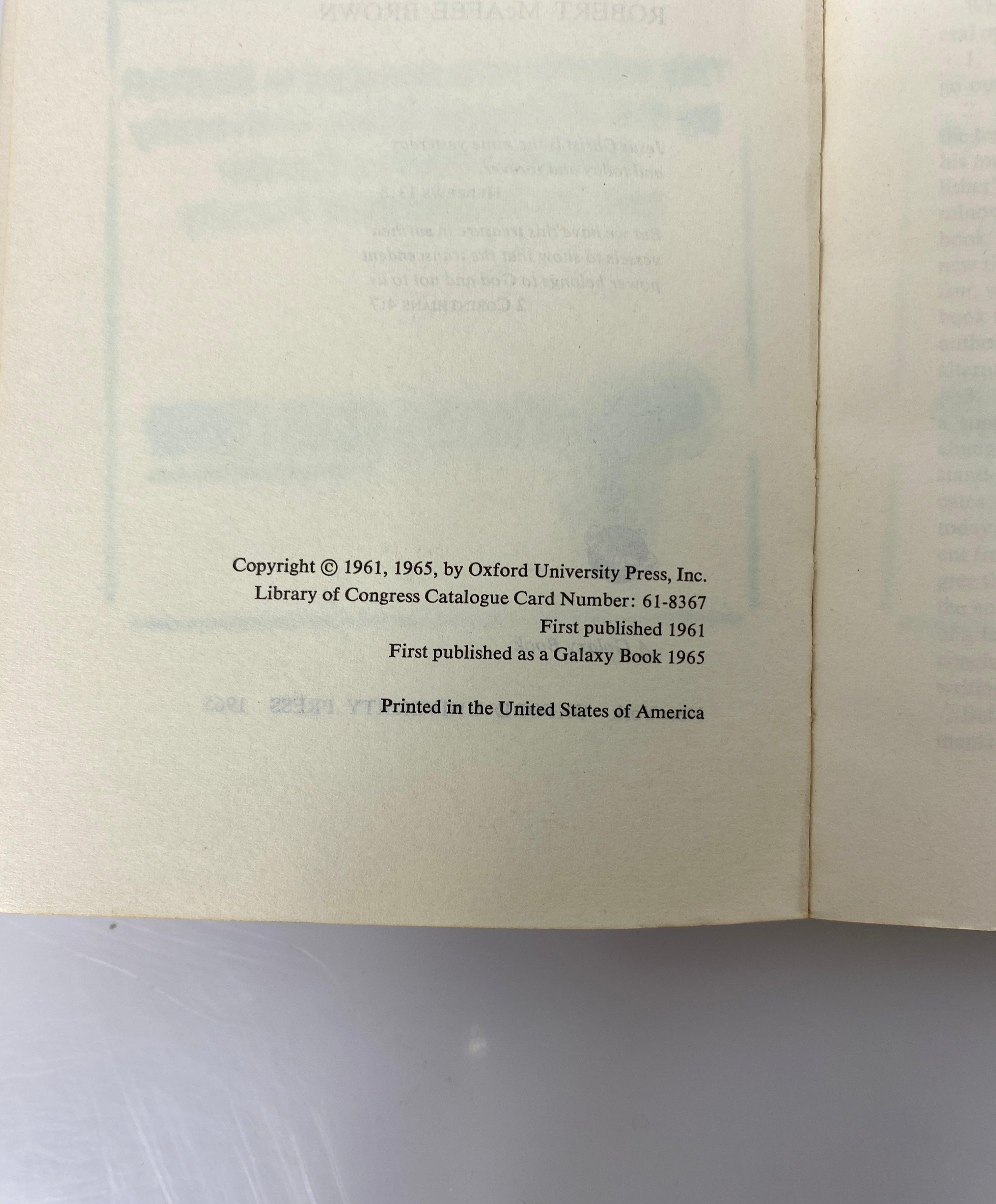3 Vols: The Spirit of Protestantism/American Protestantism/Piety & Politics SC