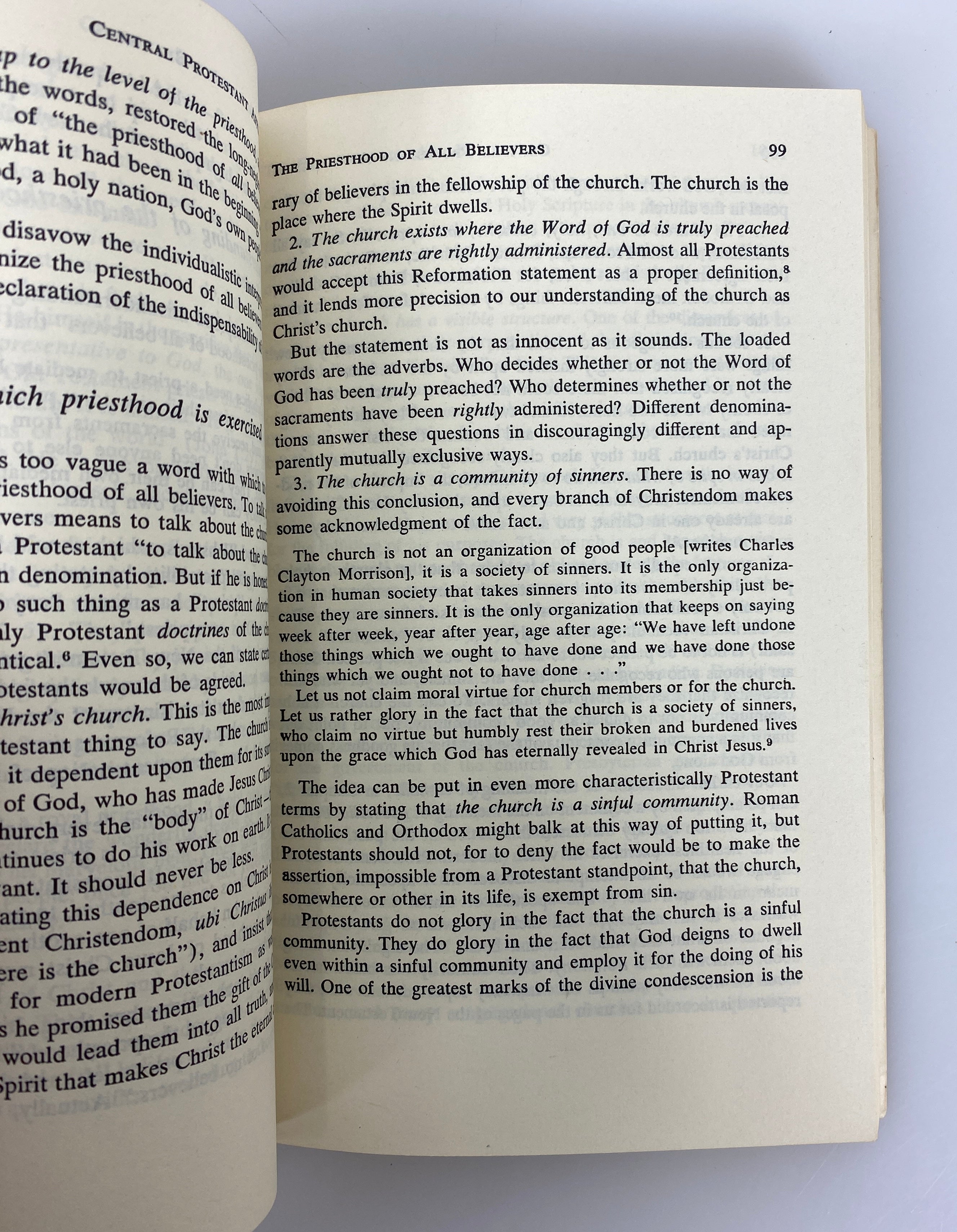 3 Vols: The Spirit of Protestantism/American Protestantism/Piety & Politics SC
