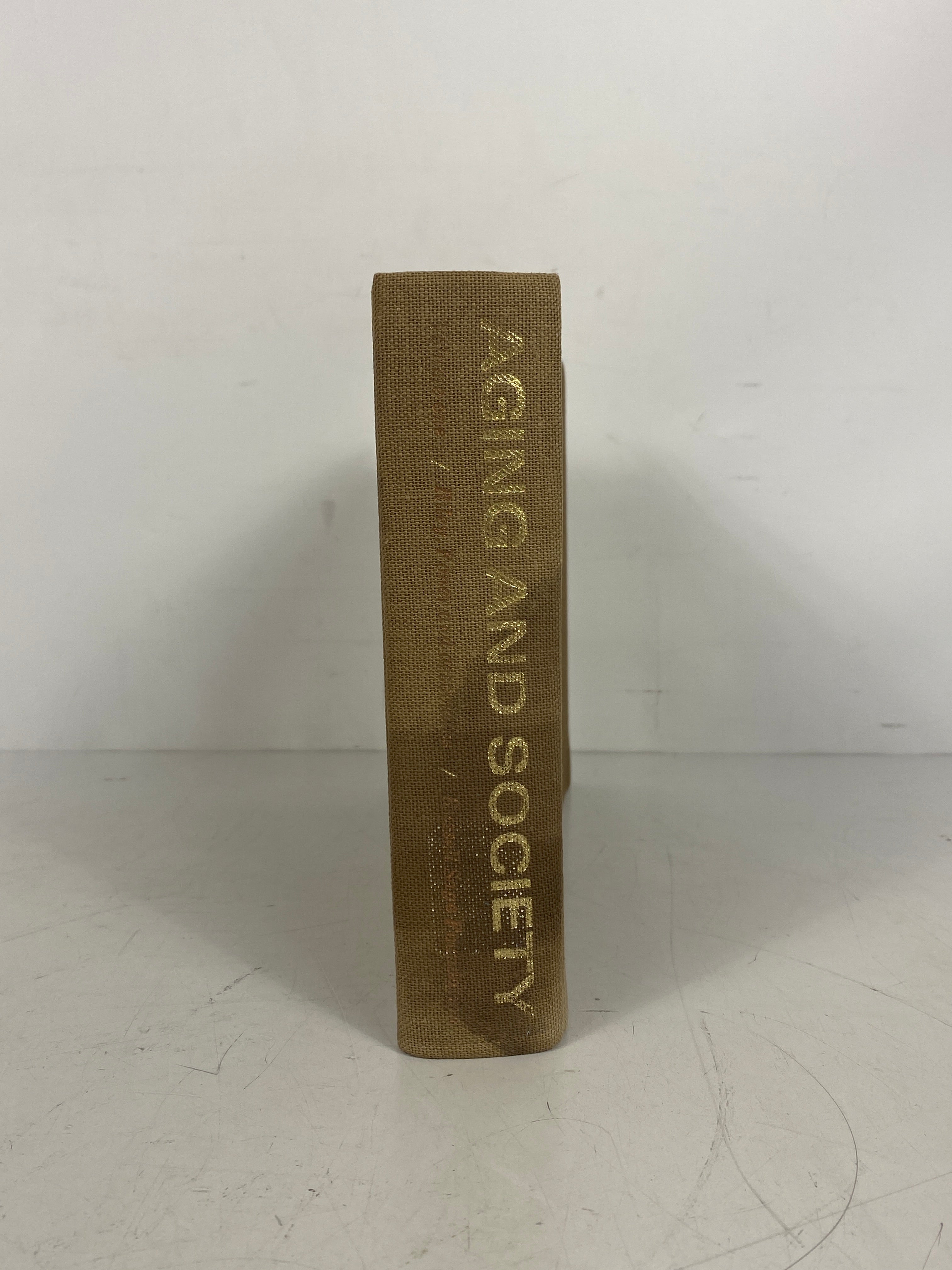 3 Volume Set: Aging and Society Riley/Foner/Johnson 1968-1972 Vintage HC Texts
