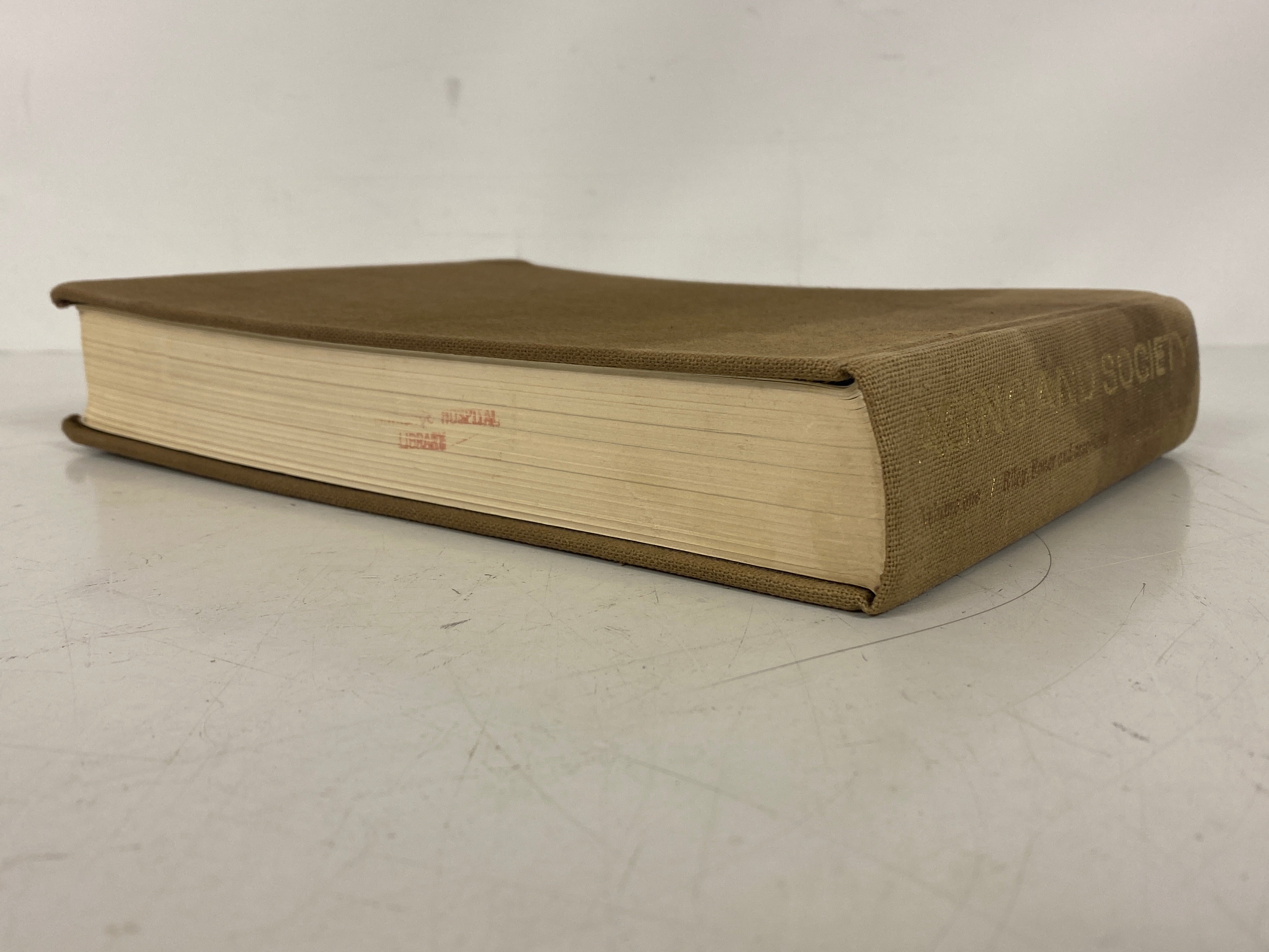 3 Volume Set: Aging and Society Riley/Foner/Johnson 1968-1972 Vintage HC Texts
