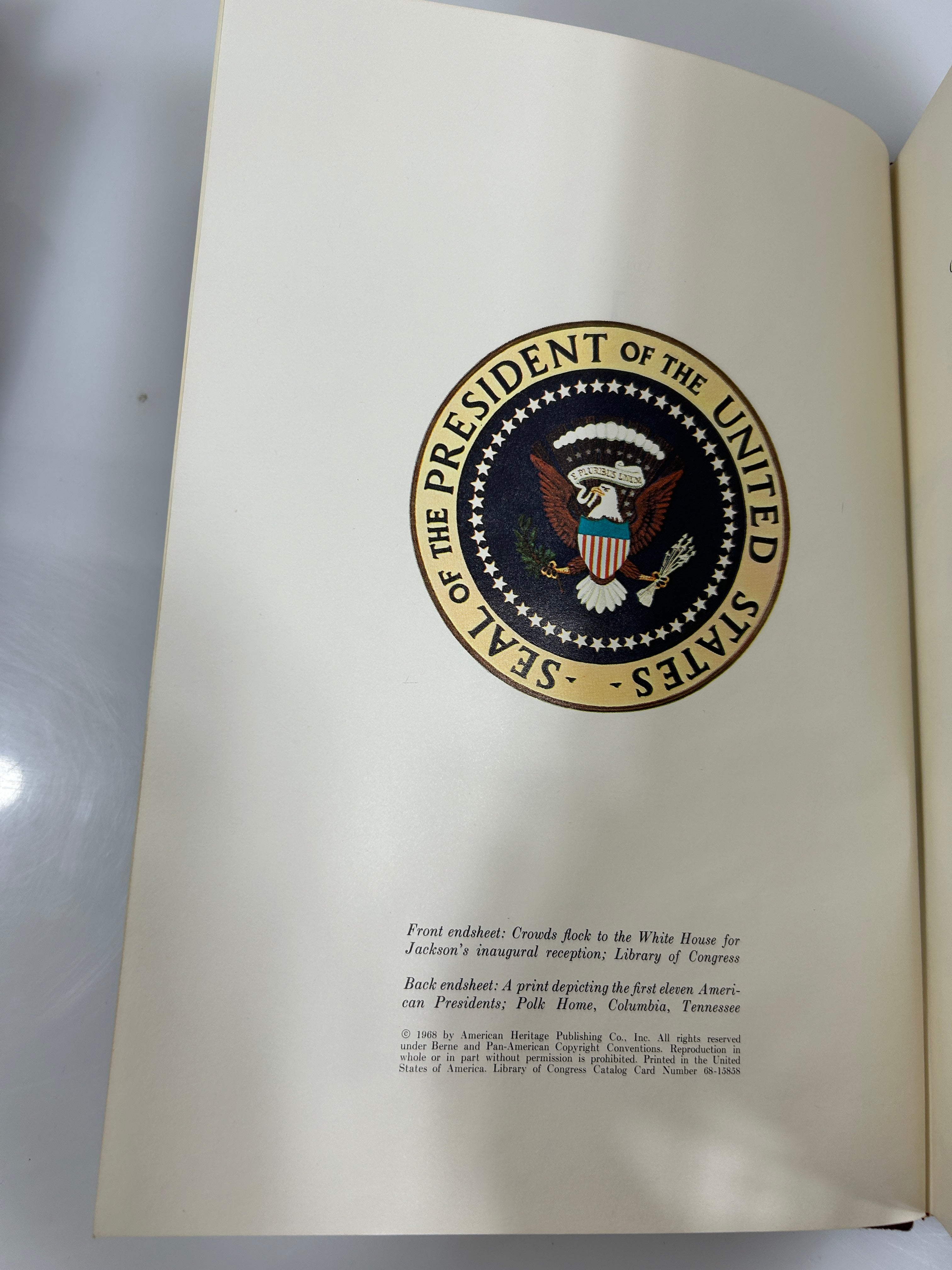 3 Volume Set: American Heritage History of the Presidents of the US 1968 HC SC