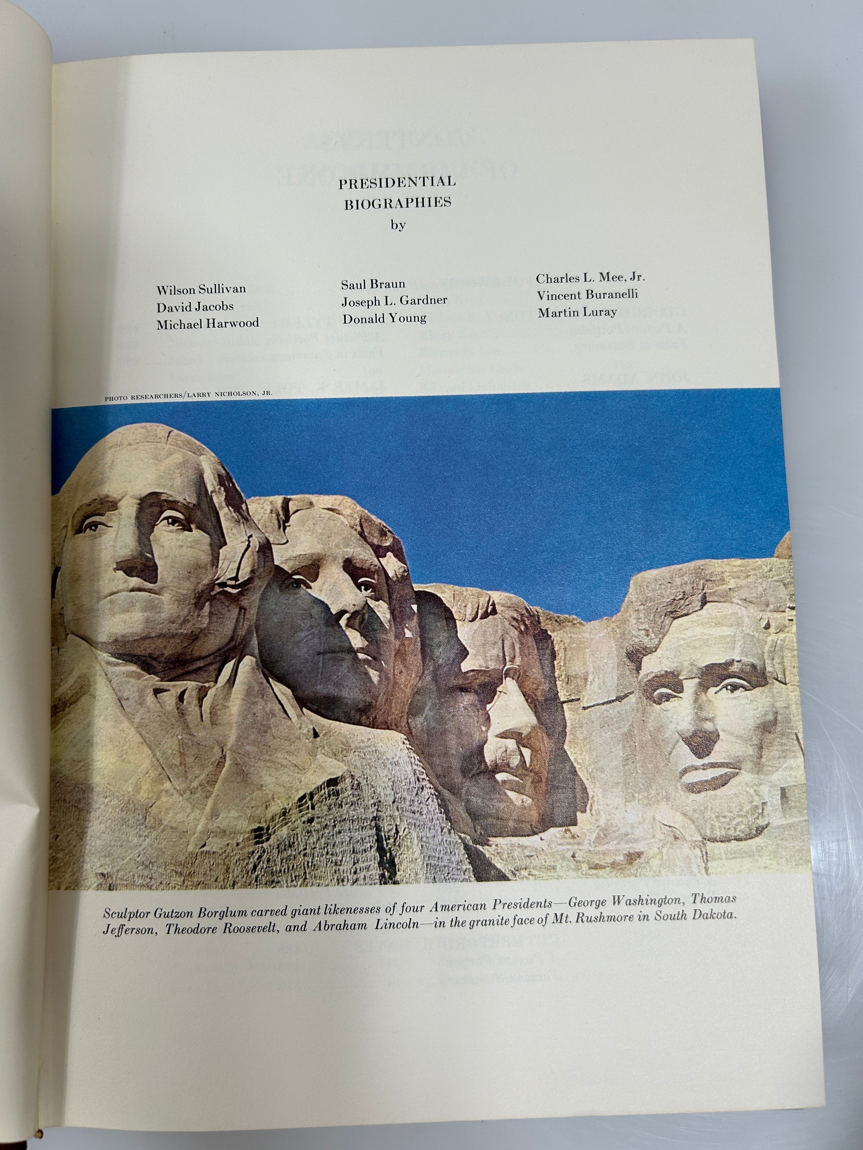3 Volume Set: American Heritage History of the Presidents of the US 1968 HC SC