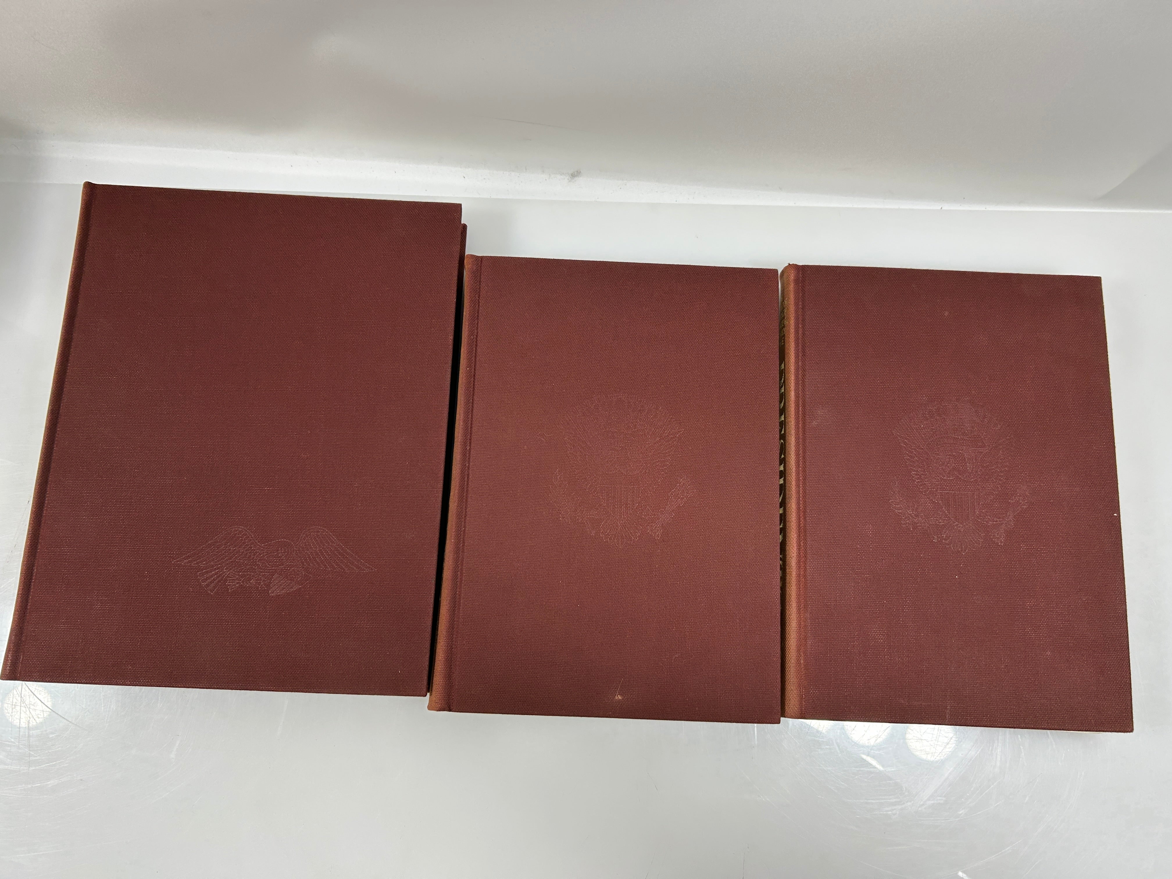 3 Volume Set: American Heritage History of the Presidents of the US 1968 HC SC
