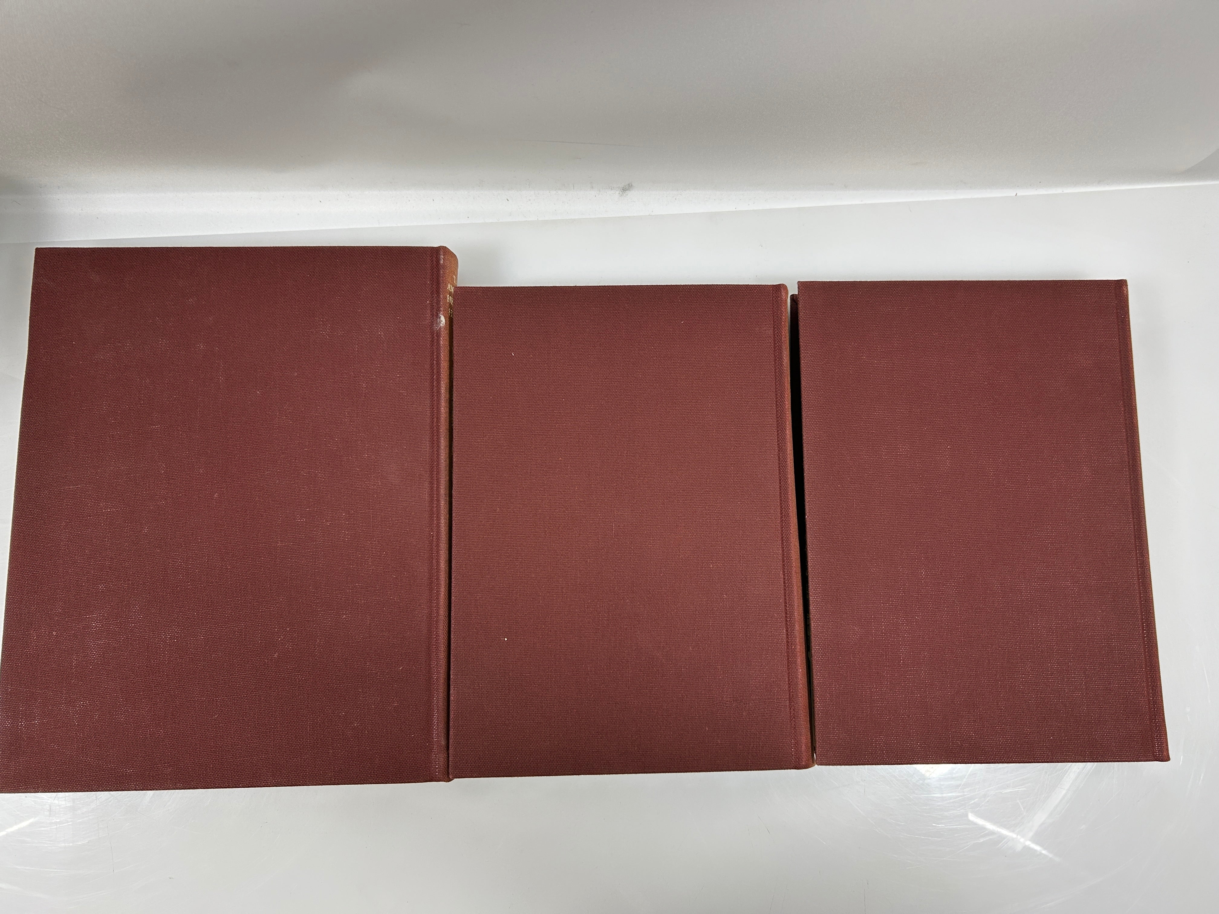 3 Volume Set: American Heritage History of the Presidents of the US 1968 HC SC