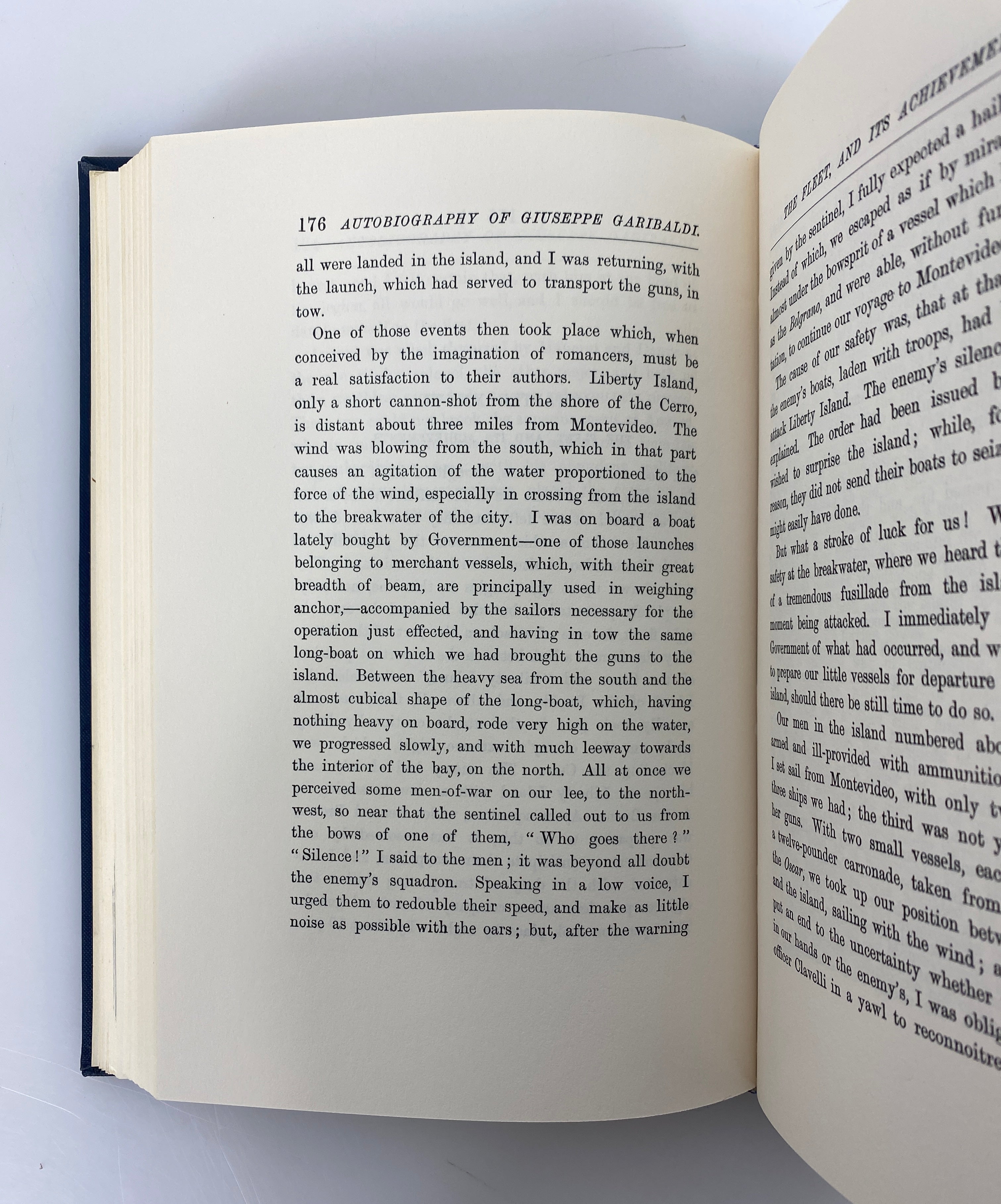 3 Volume Set: Autobiography of Giuseppe Garibaldi 1971 Ex-Library HC