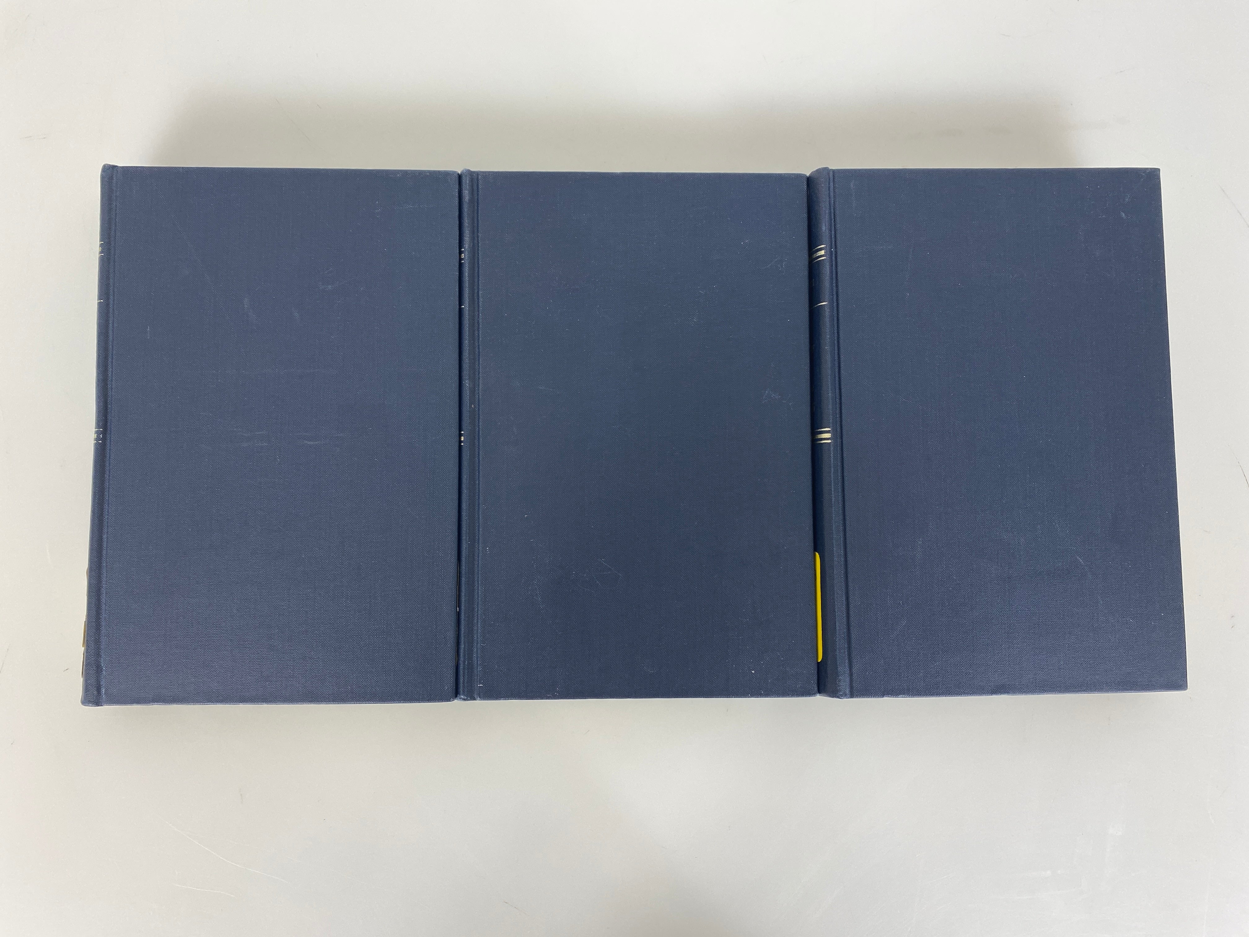 3 Volume Set: Autobiography of Giuseppe Garibaldi 1971 Ex-Library HC