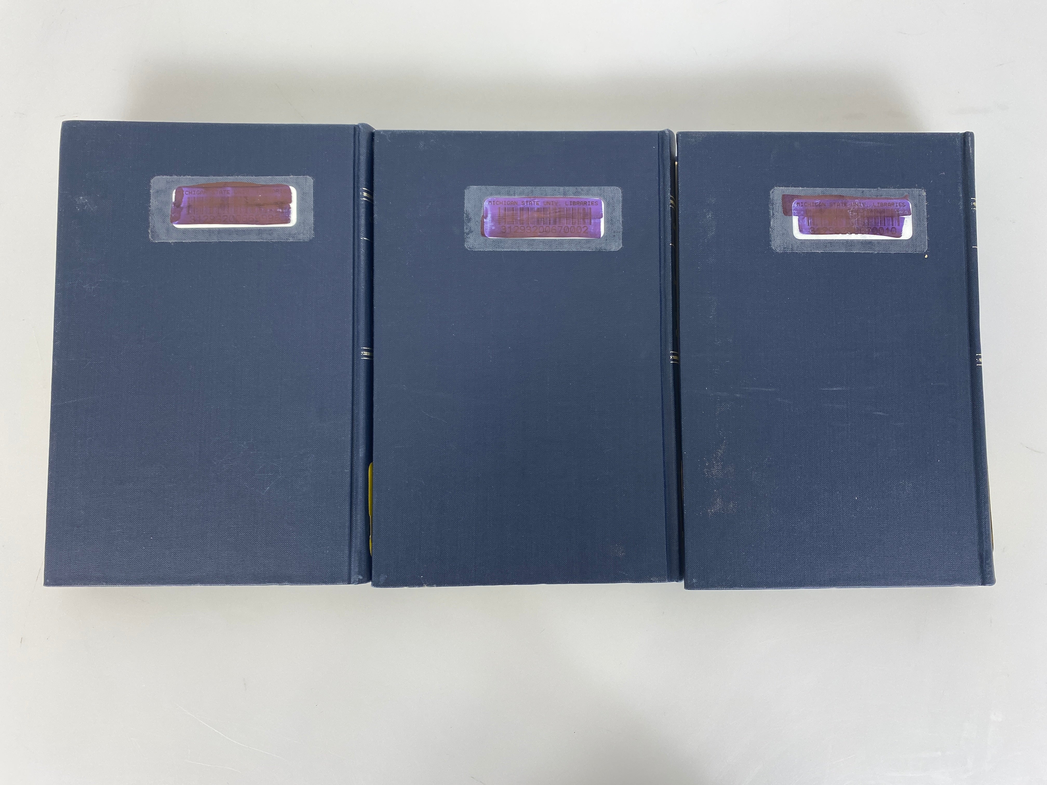 3 Volume Set: Autobiography of Giuseppe Garibaldi 1971 Ex-Library HC