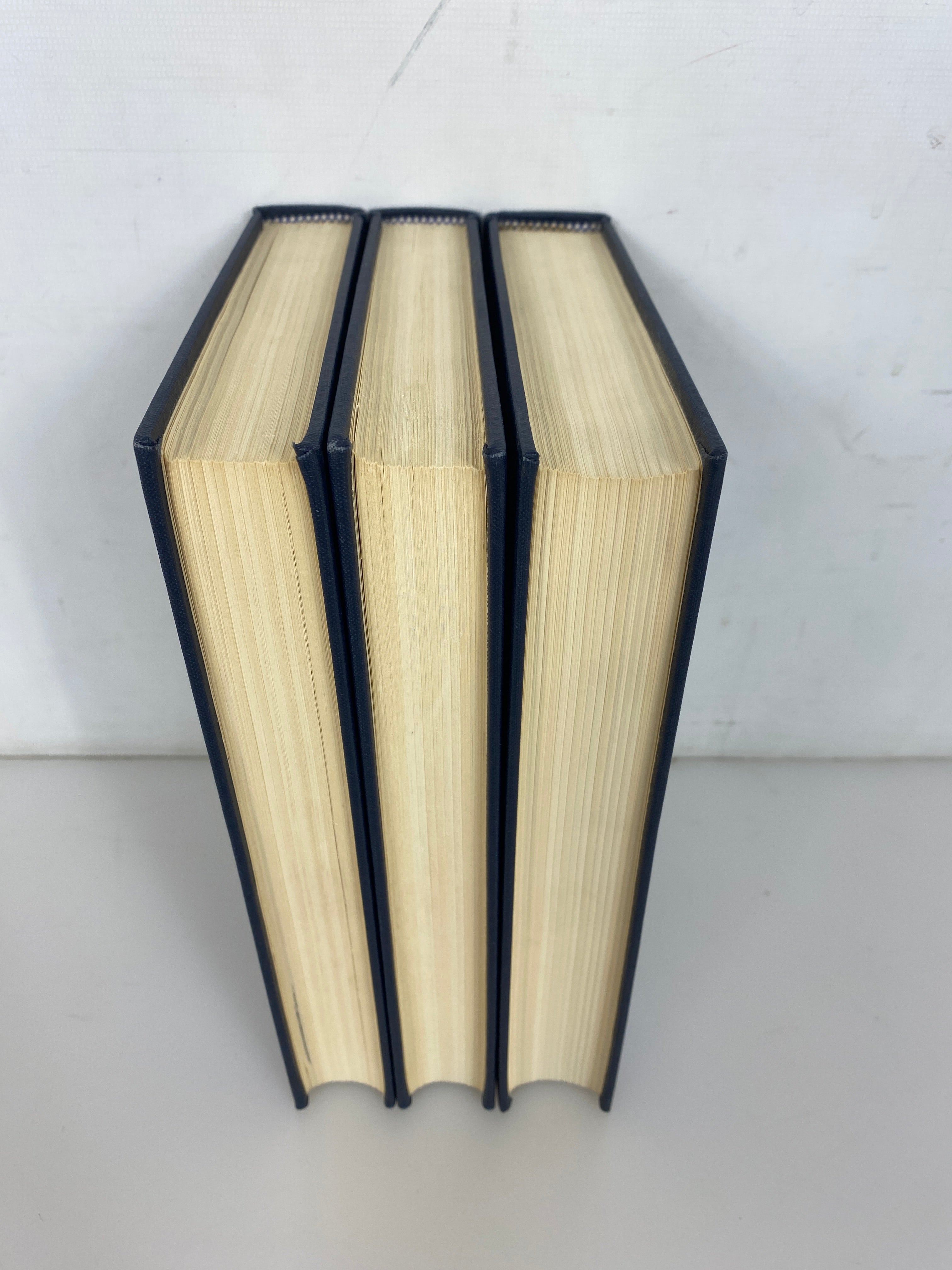 3 Volume Set: Autobiography of Giuseppe Garibaldi 1971 Ex-Library HC
