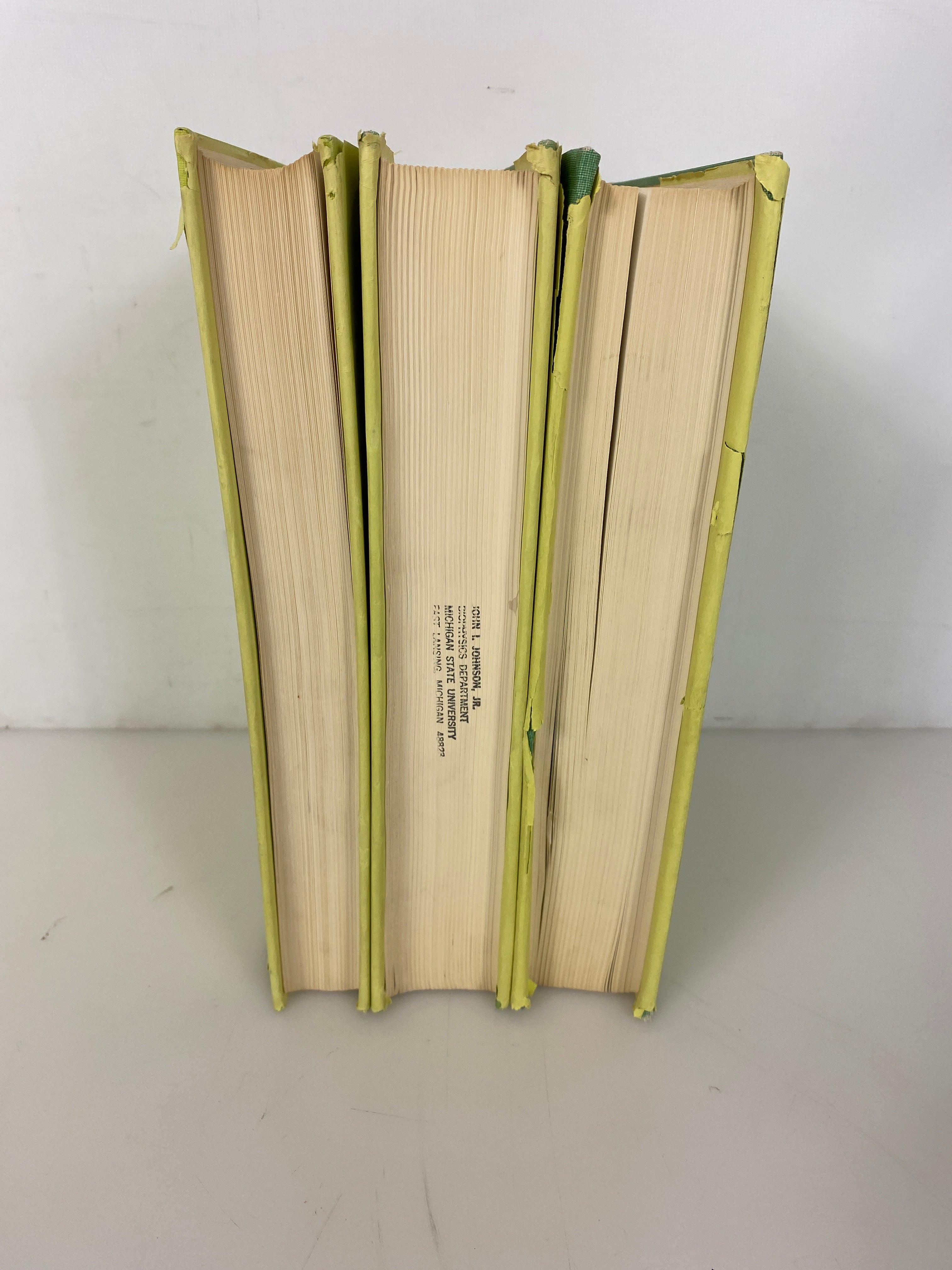 3 Volume Set: Biology Data Book by Altman/Dittmer 2nd Edition 1972-74 HC DJ
