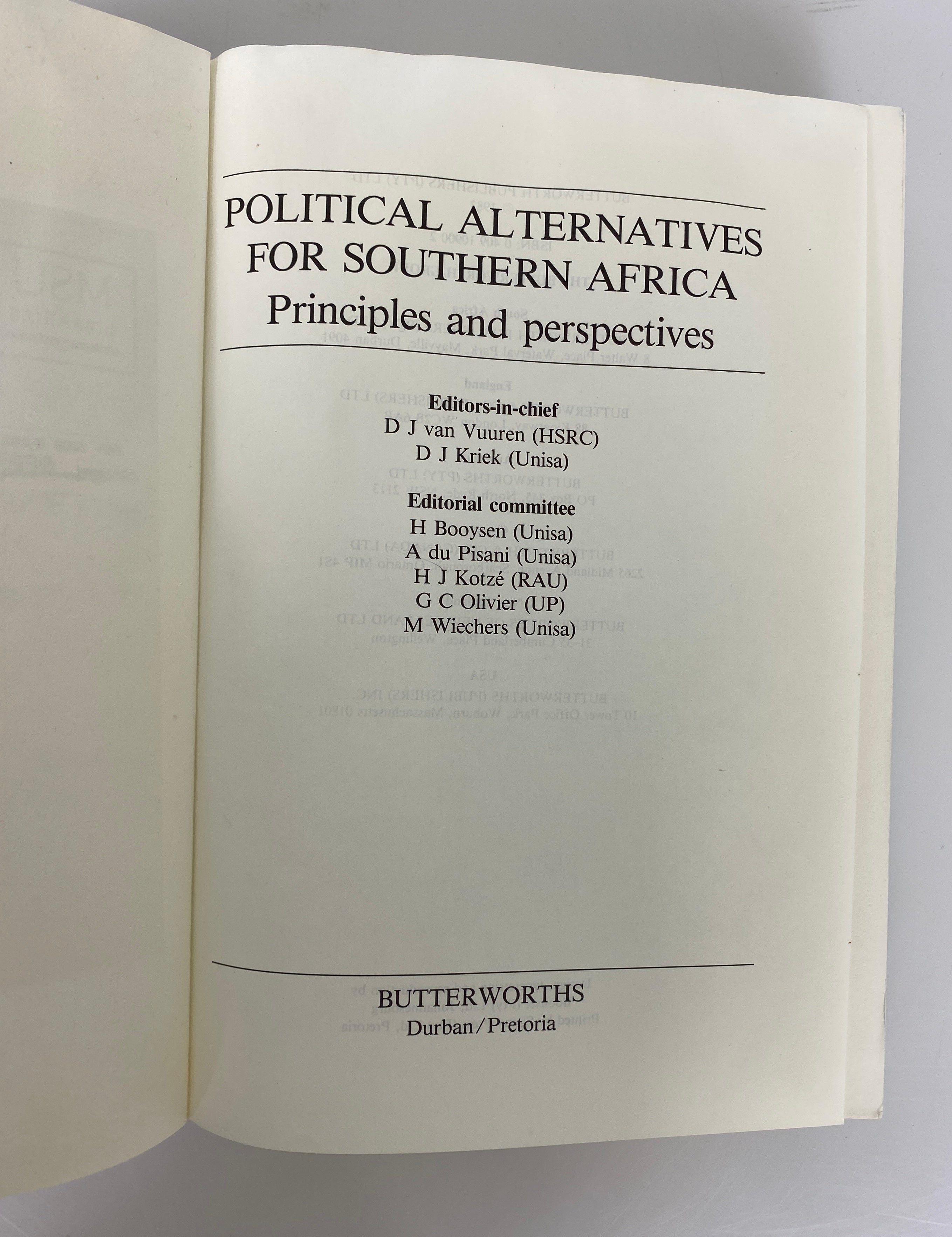 3 Volumes History & Politics in Southern Africa 1965-1983 Ex-Library HC