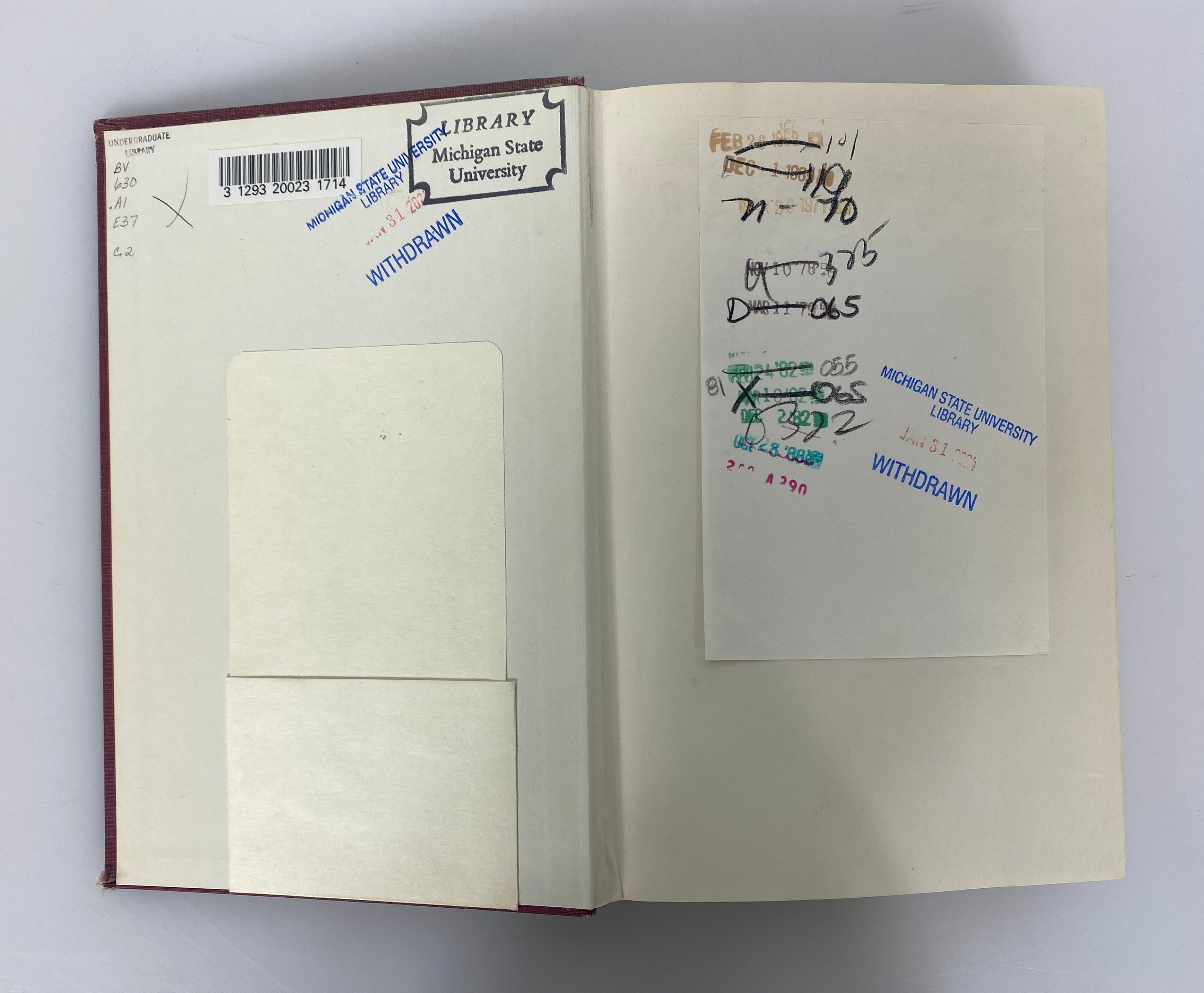 3 Volumes: Religion in America by Katz/Ehler/Anderson 1964-1970 Ex-Library HC