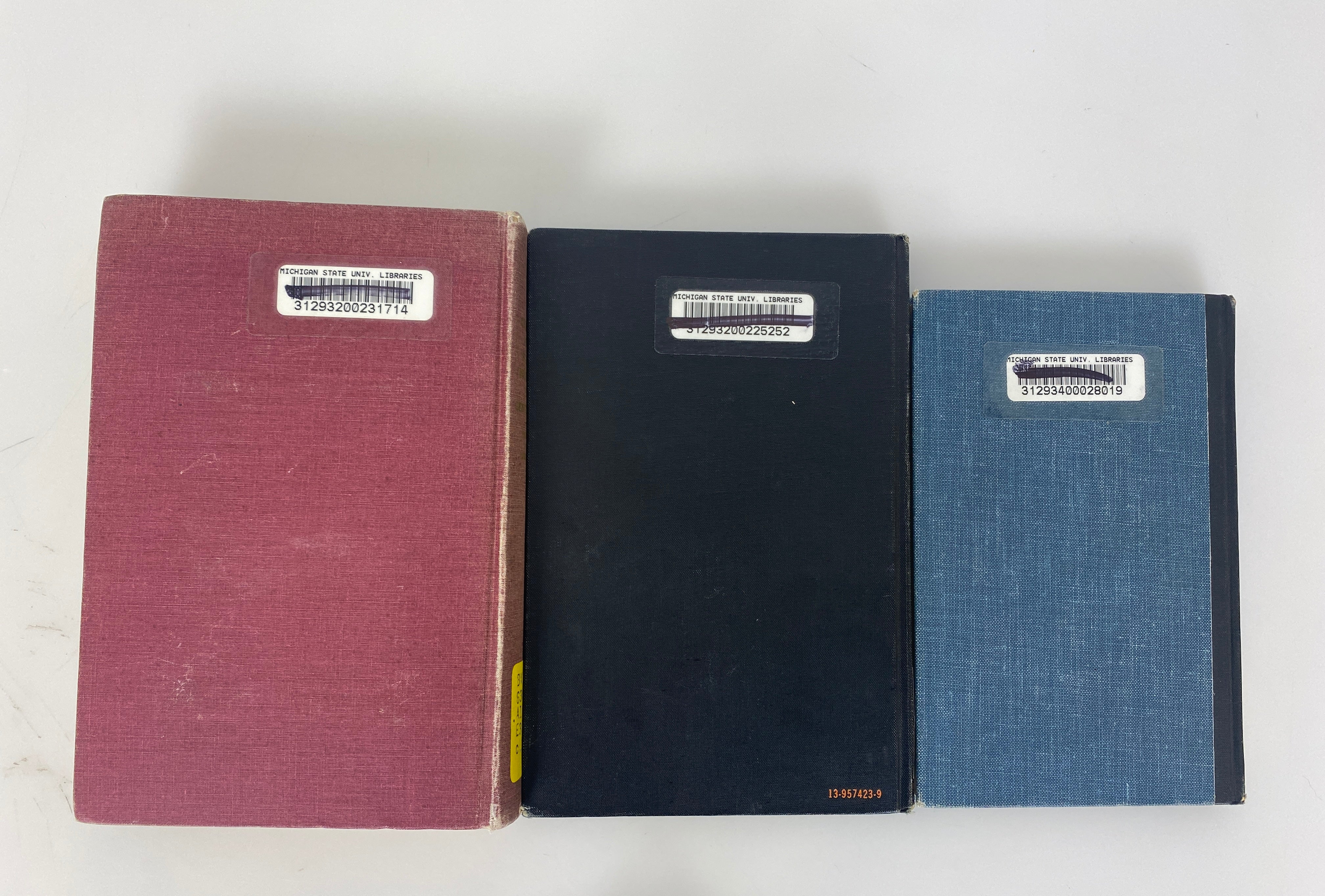 3 Volumes: Religion in America by Katz/Ehler/Anderson 1964-1970 Ex-Library HC