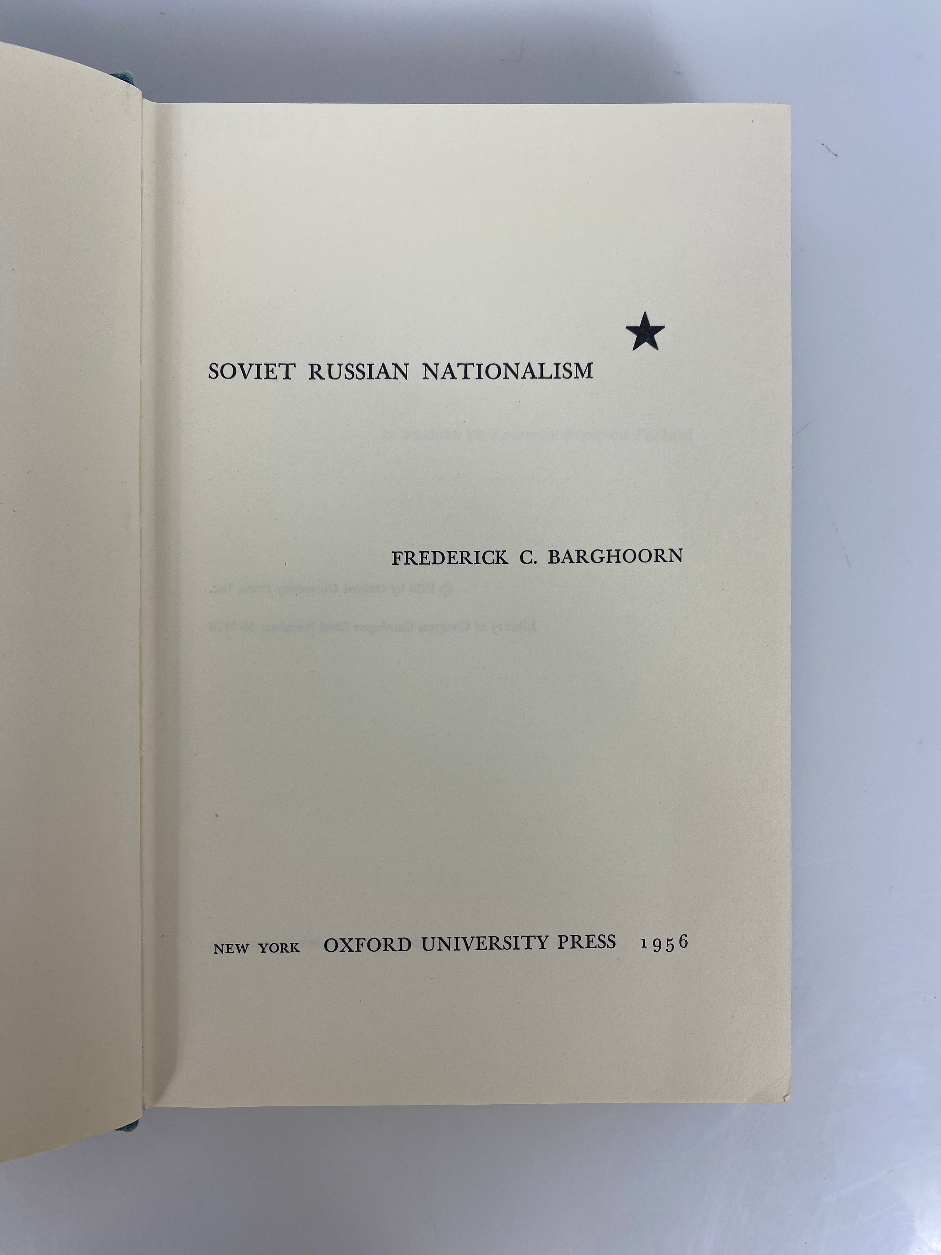 3 Volumes Soviet History by Frederick Barghoorn 1950-1966 Ex-Library HC