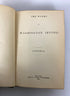 3 Volumes The Works of Washington Irving 1887 Columbus/Astoria/Knickerbocker HC