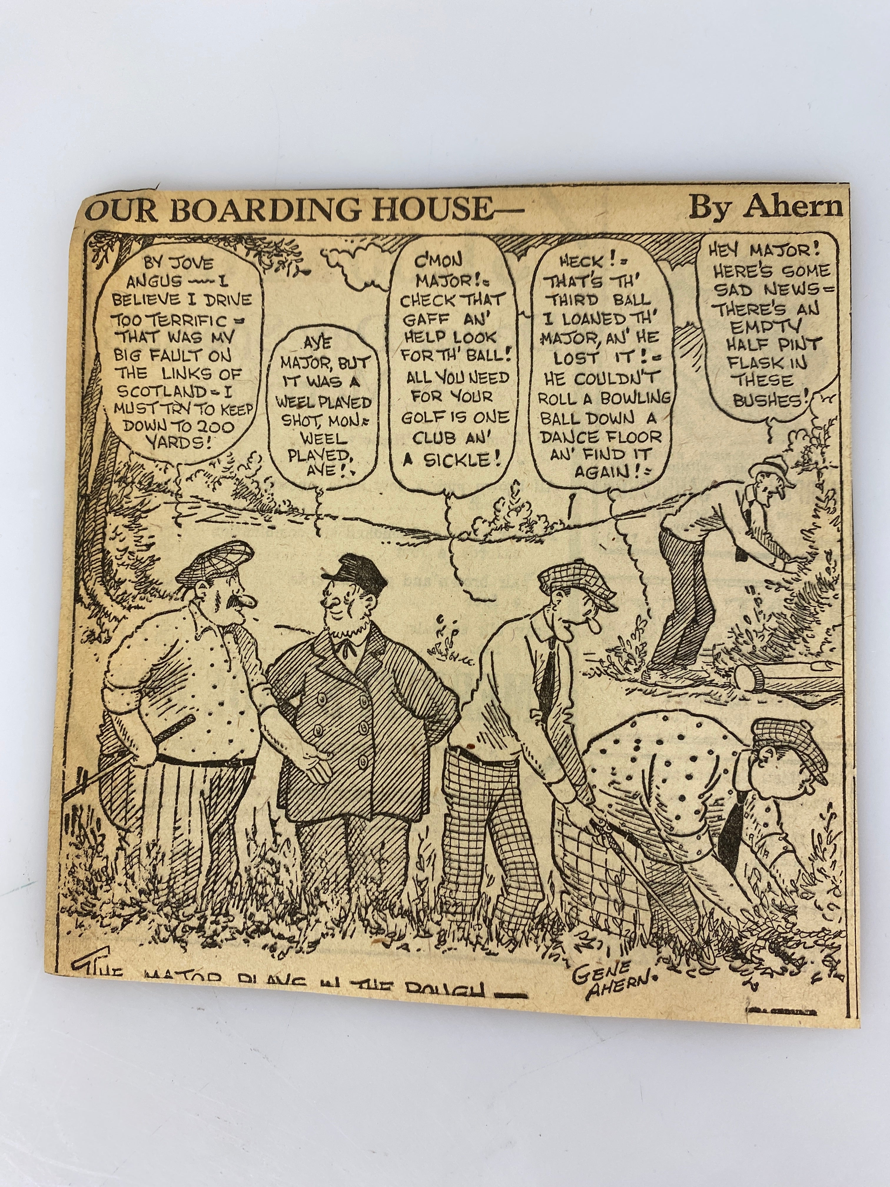 300+ Vintage Clipped Dailies Cartoons Out Our Way/Old Home Town etc 1927-1932