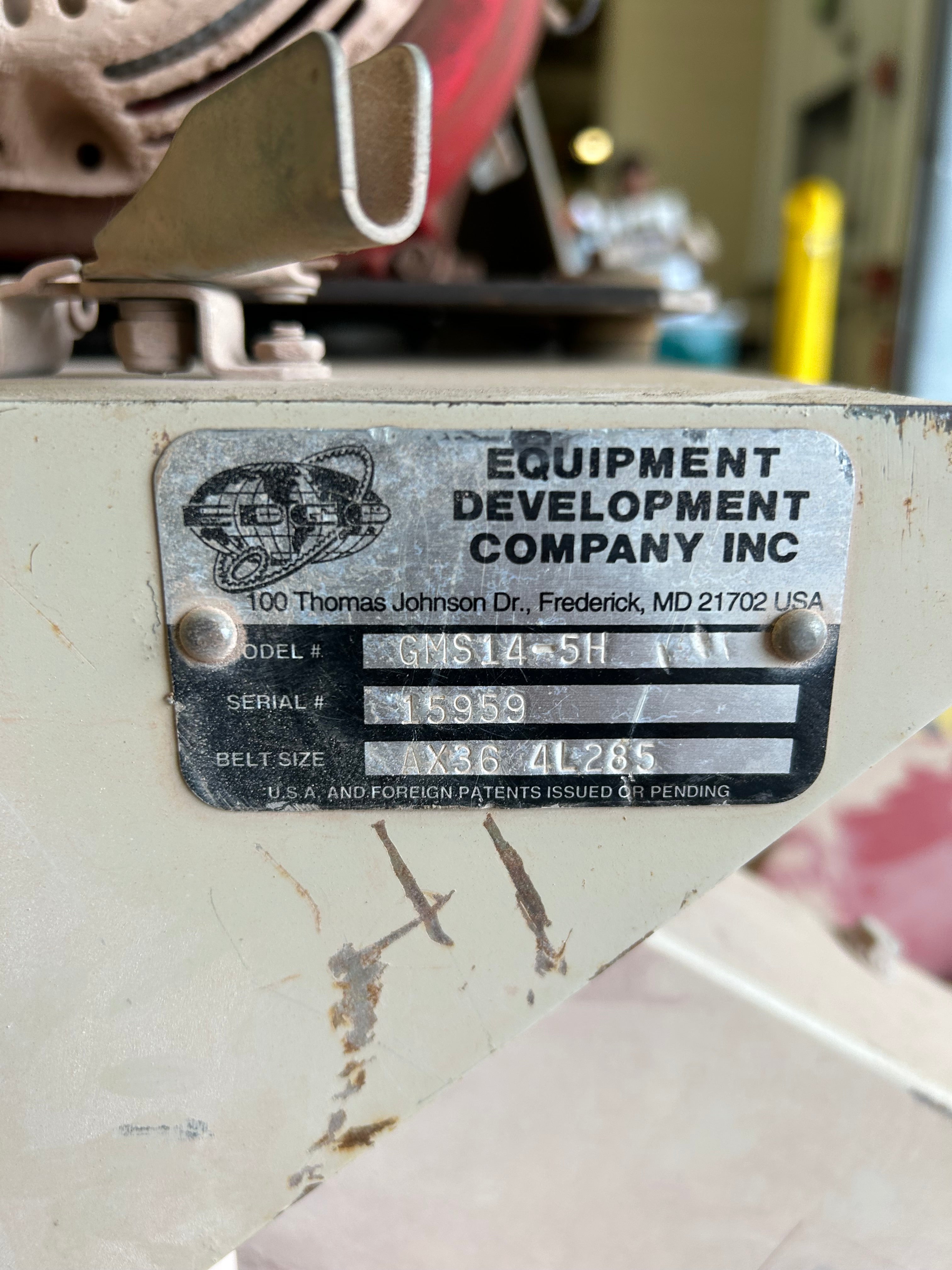 EDCO Gas Powered Masonry Saw *Parts or Repair*