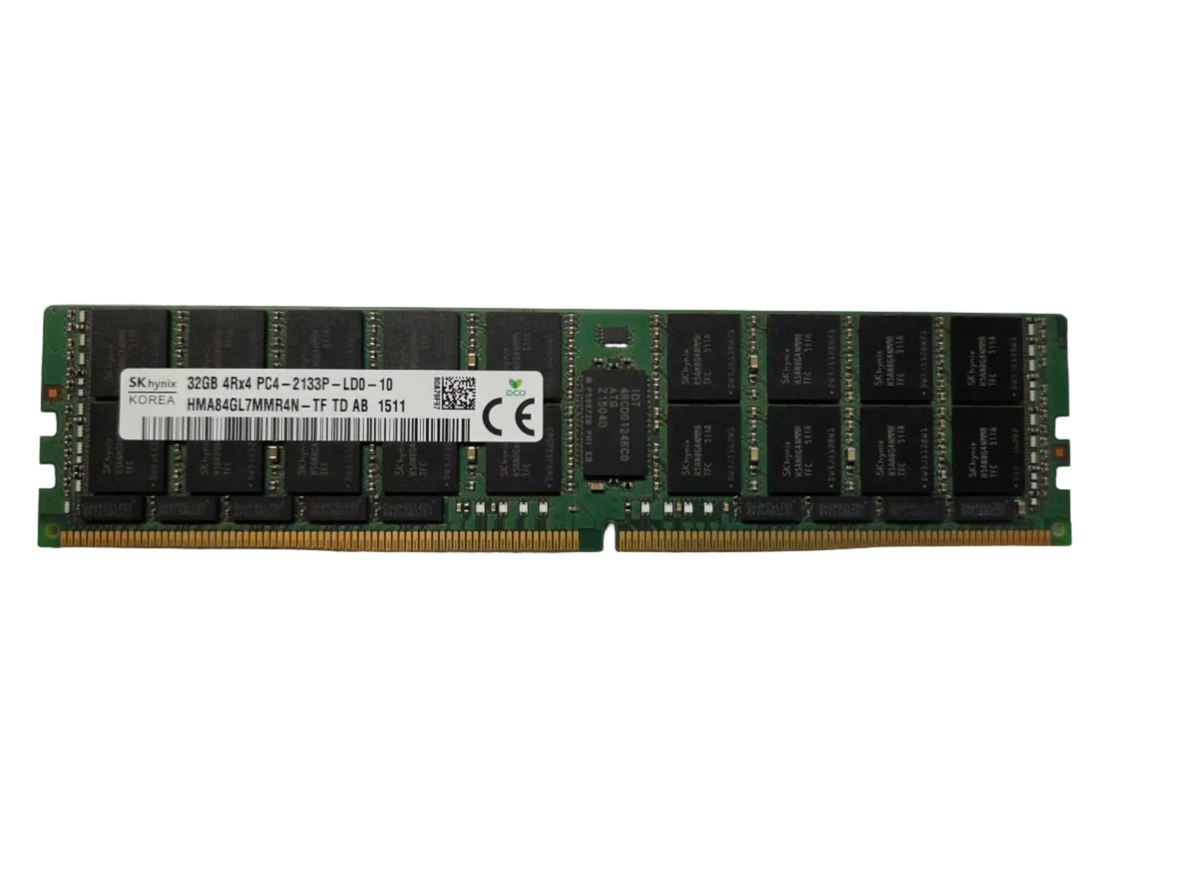 32GB 4Rx4 PC4-17000 DDR4-2133 ECC Registered Load Reduced RAM