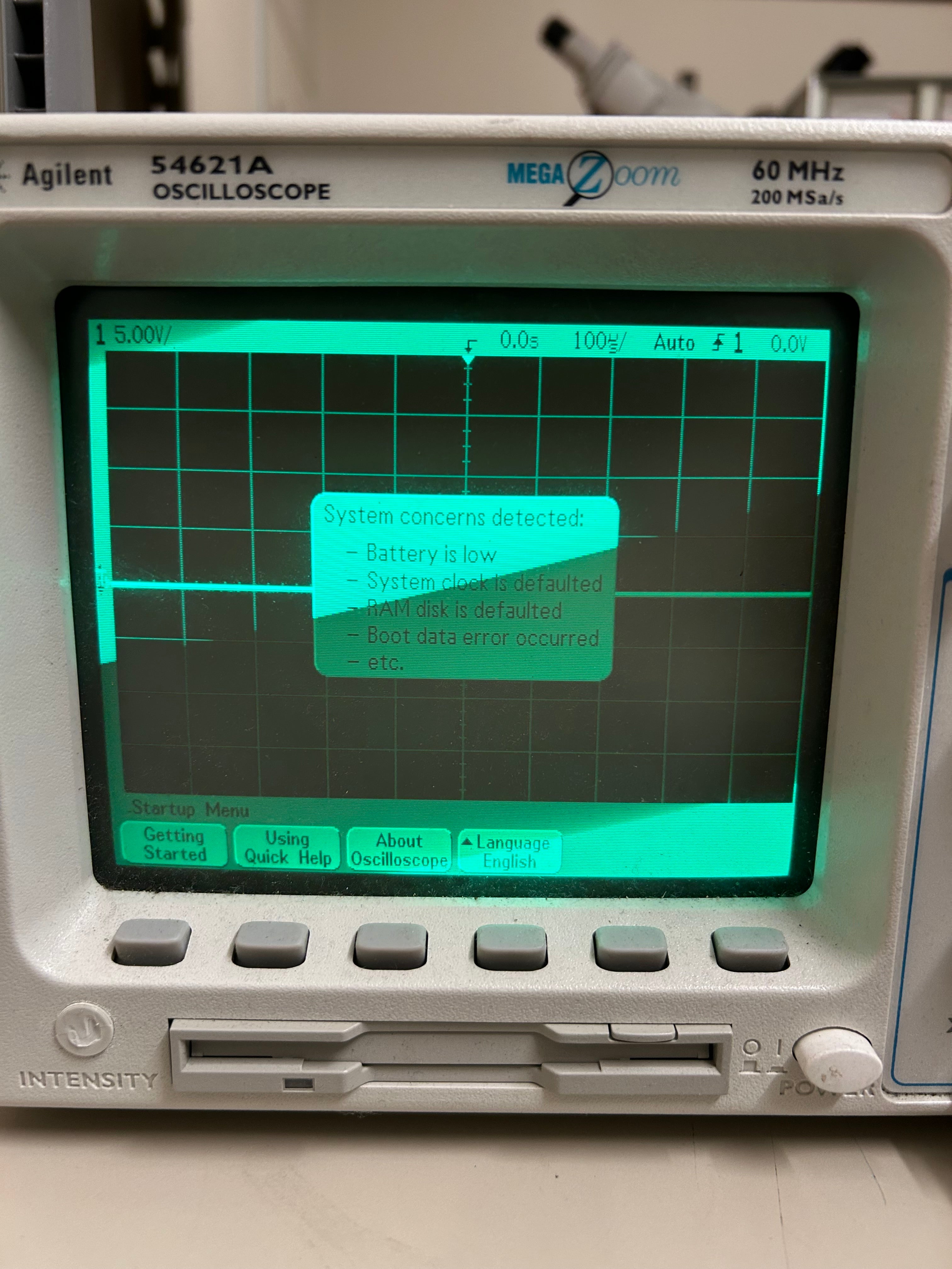 Agilent 54621A Oscilloscope