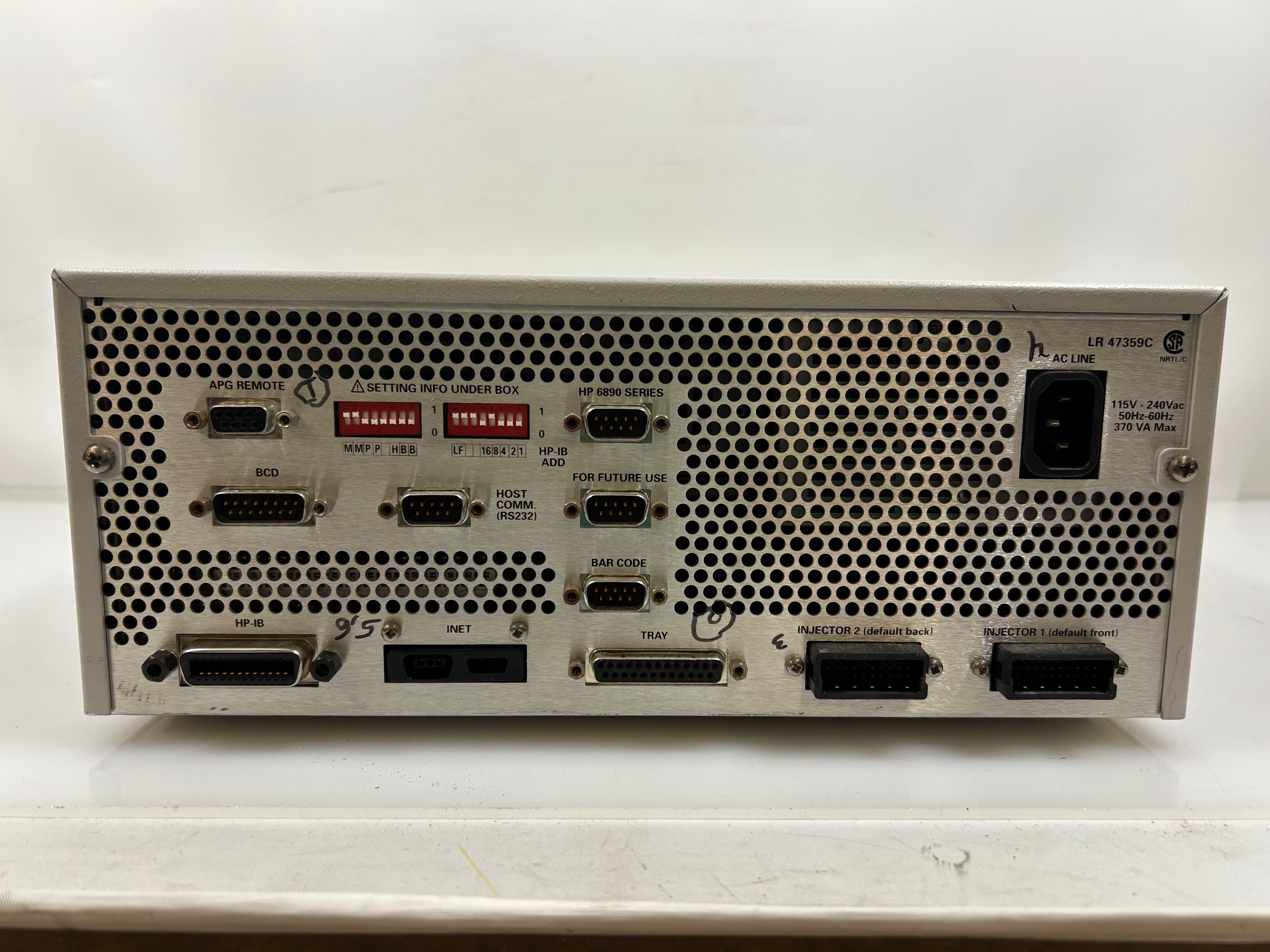 Hewlett Packard Agilent G1512A GC Autosampler Controller
