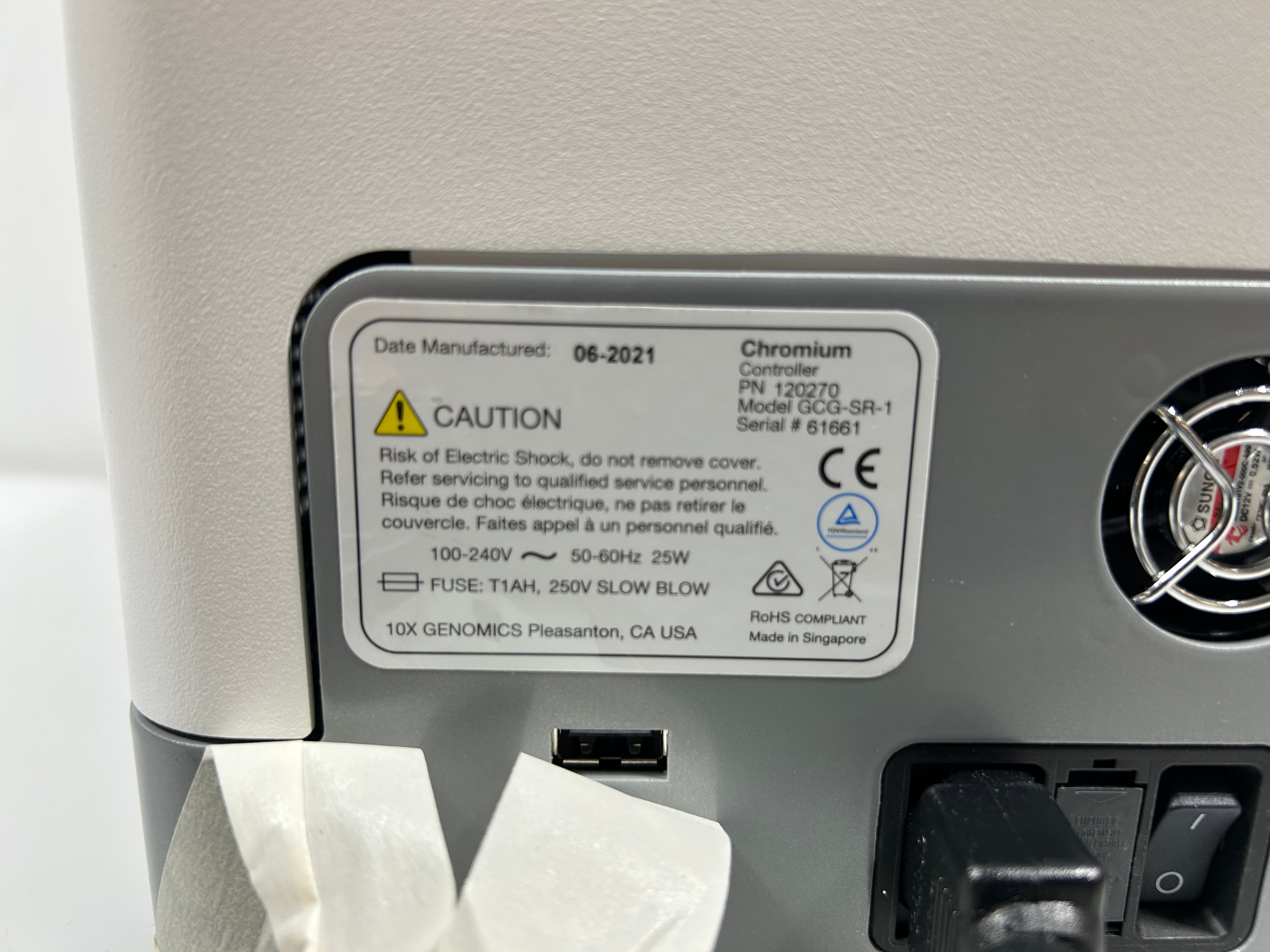 10X Genomics Chromium Controller  *Untested*