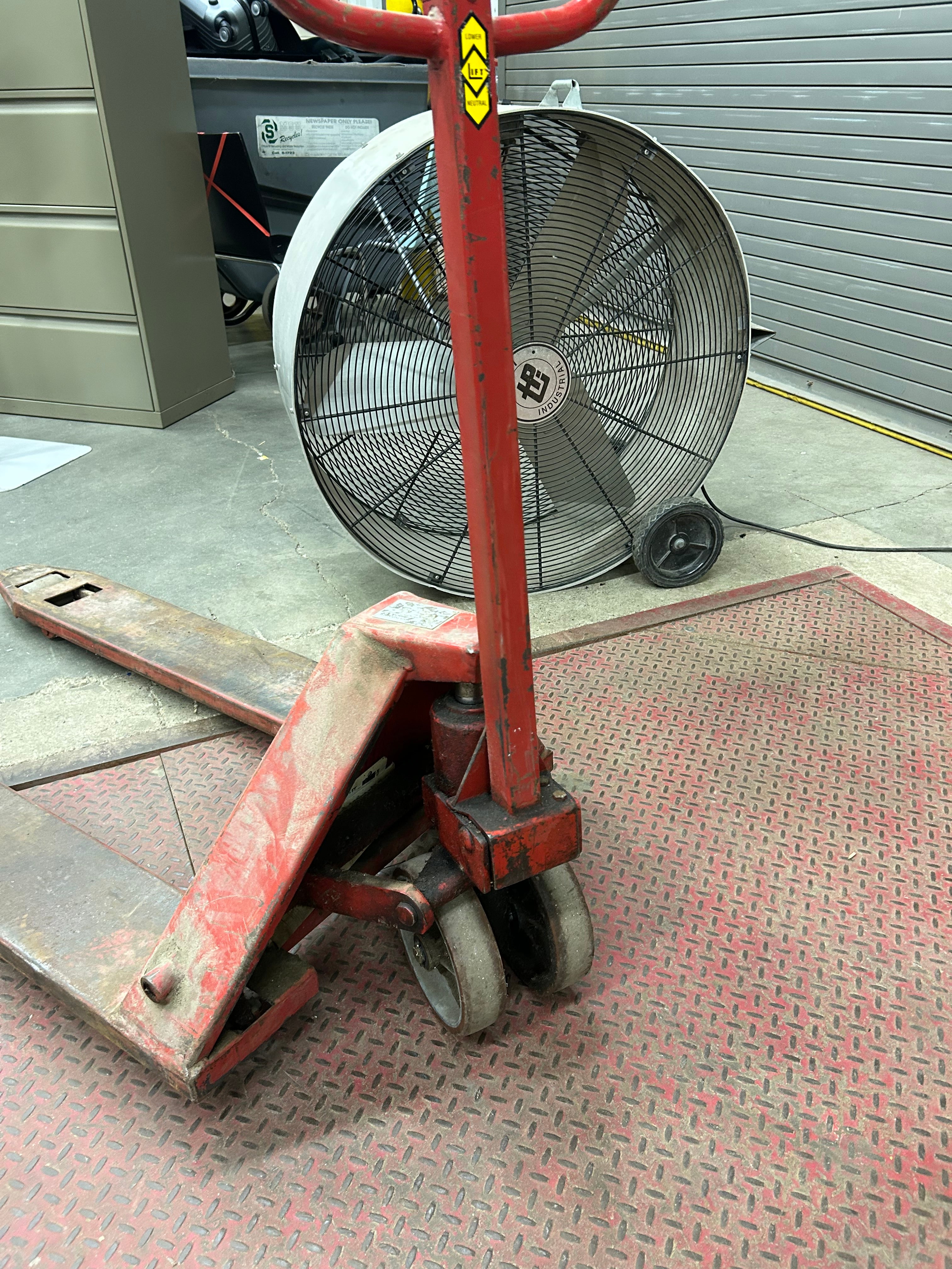 Red Pallet Jack *Parts or Repair*