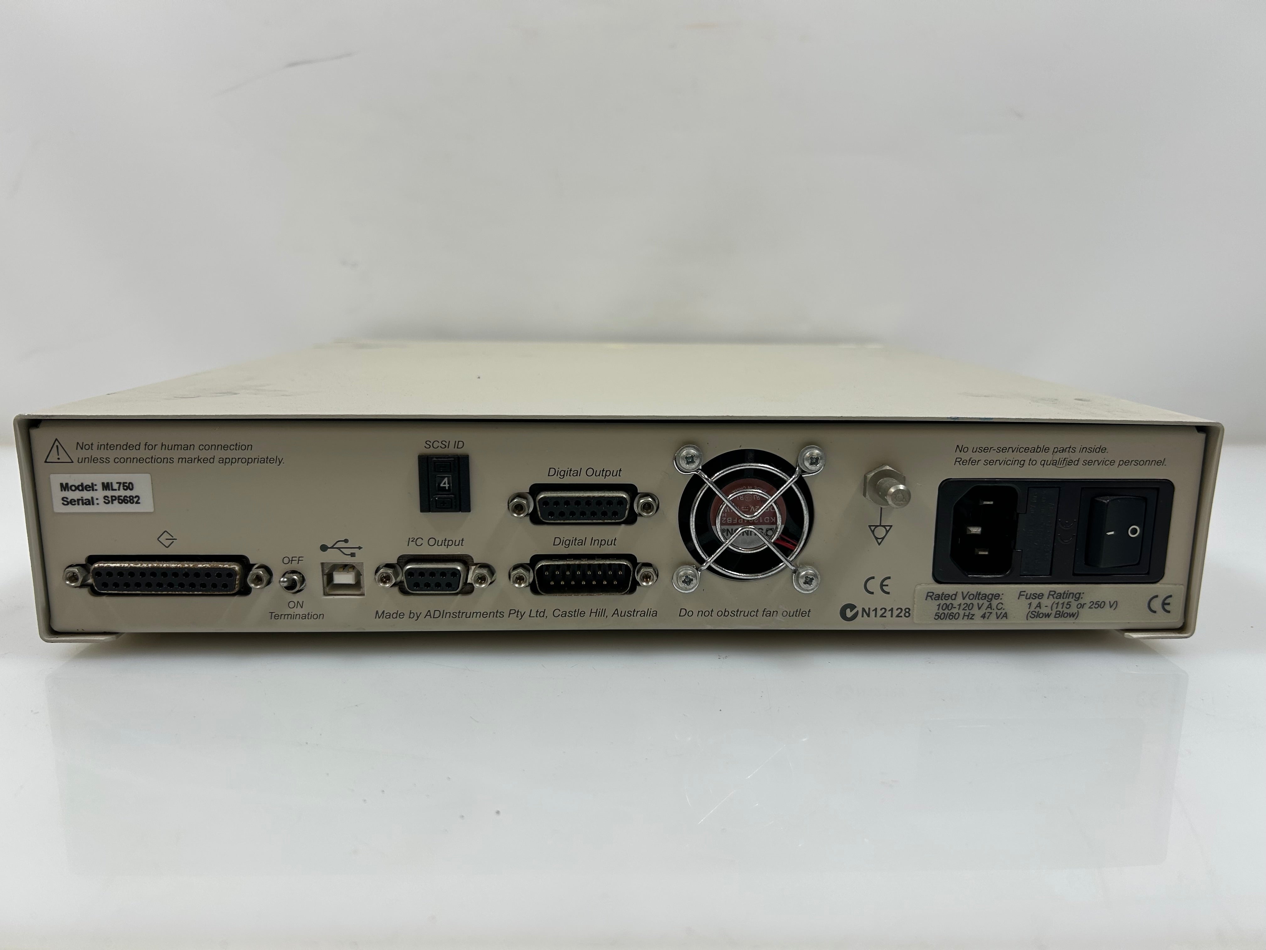 ADInstruments Power Lab 4SP Model ML 750
