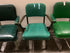 Lot of 5 Vintage Steelcase Tanker Chairs *Fair Condition*