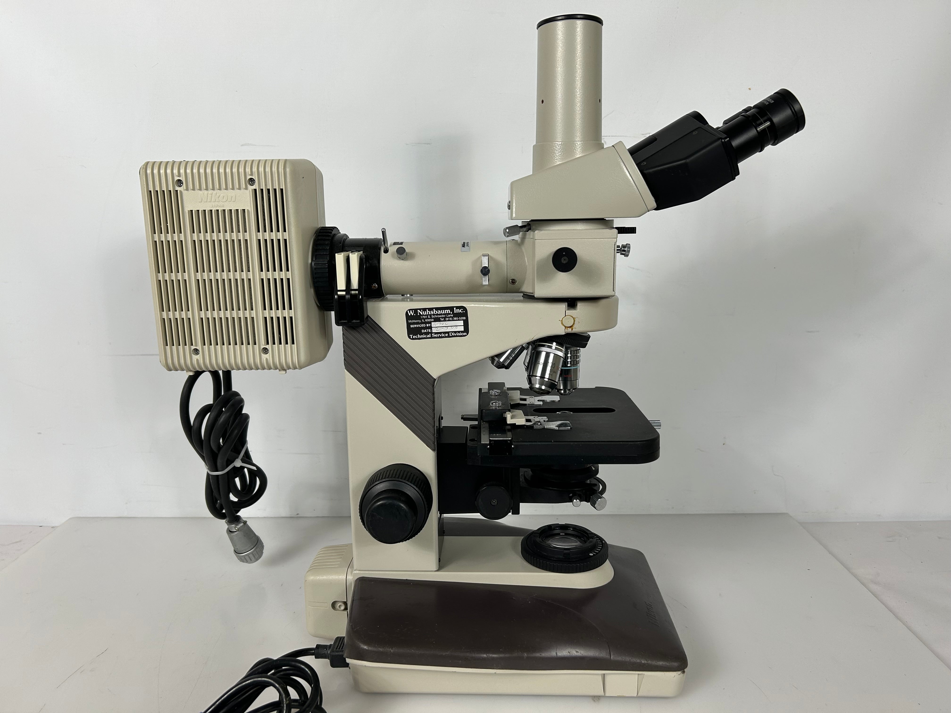 Nikon Labophot-2 with 5 Objective Lenses