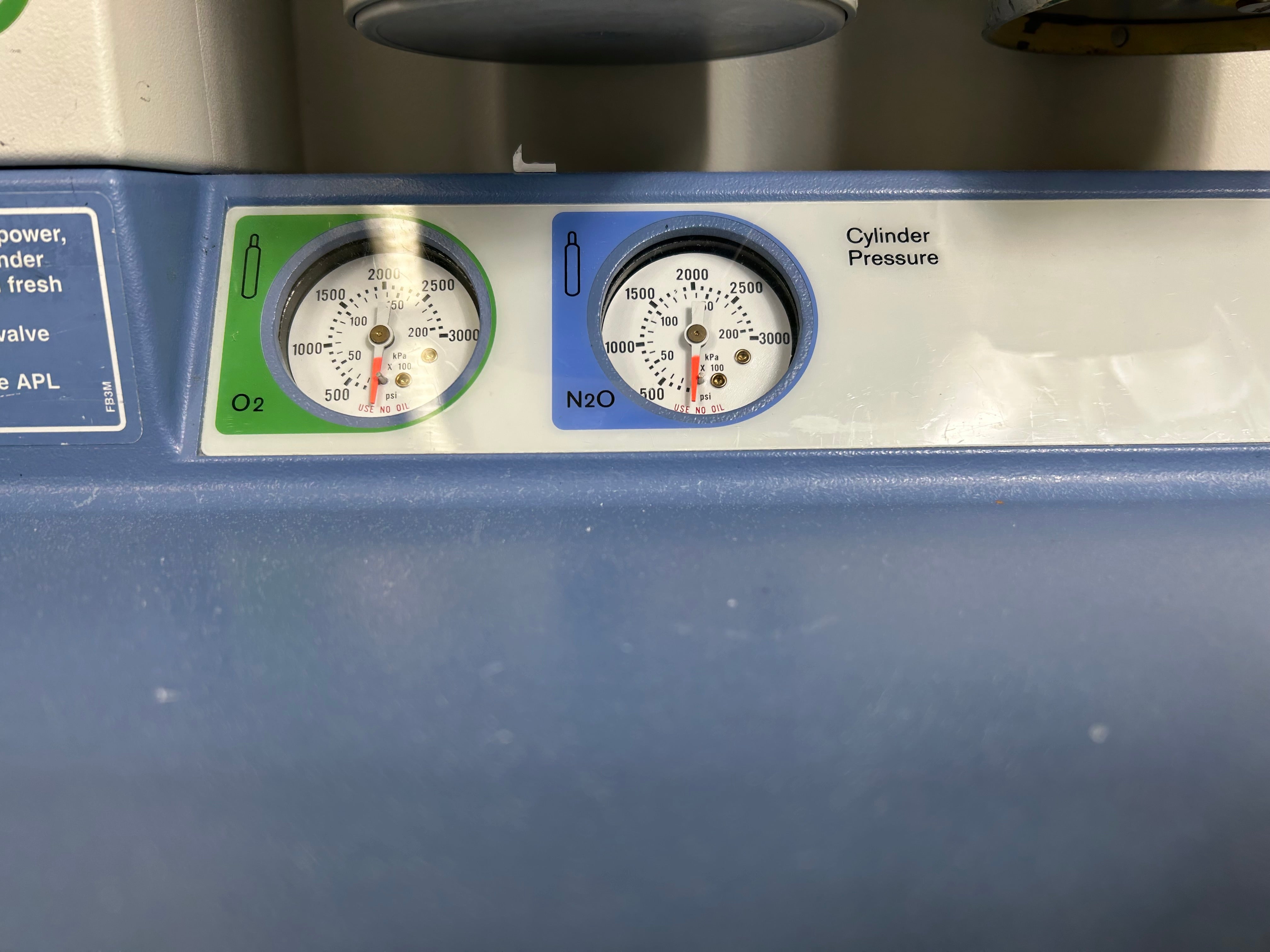 Drager Fabius GS Anesthsia Machine