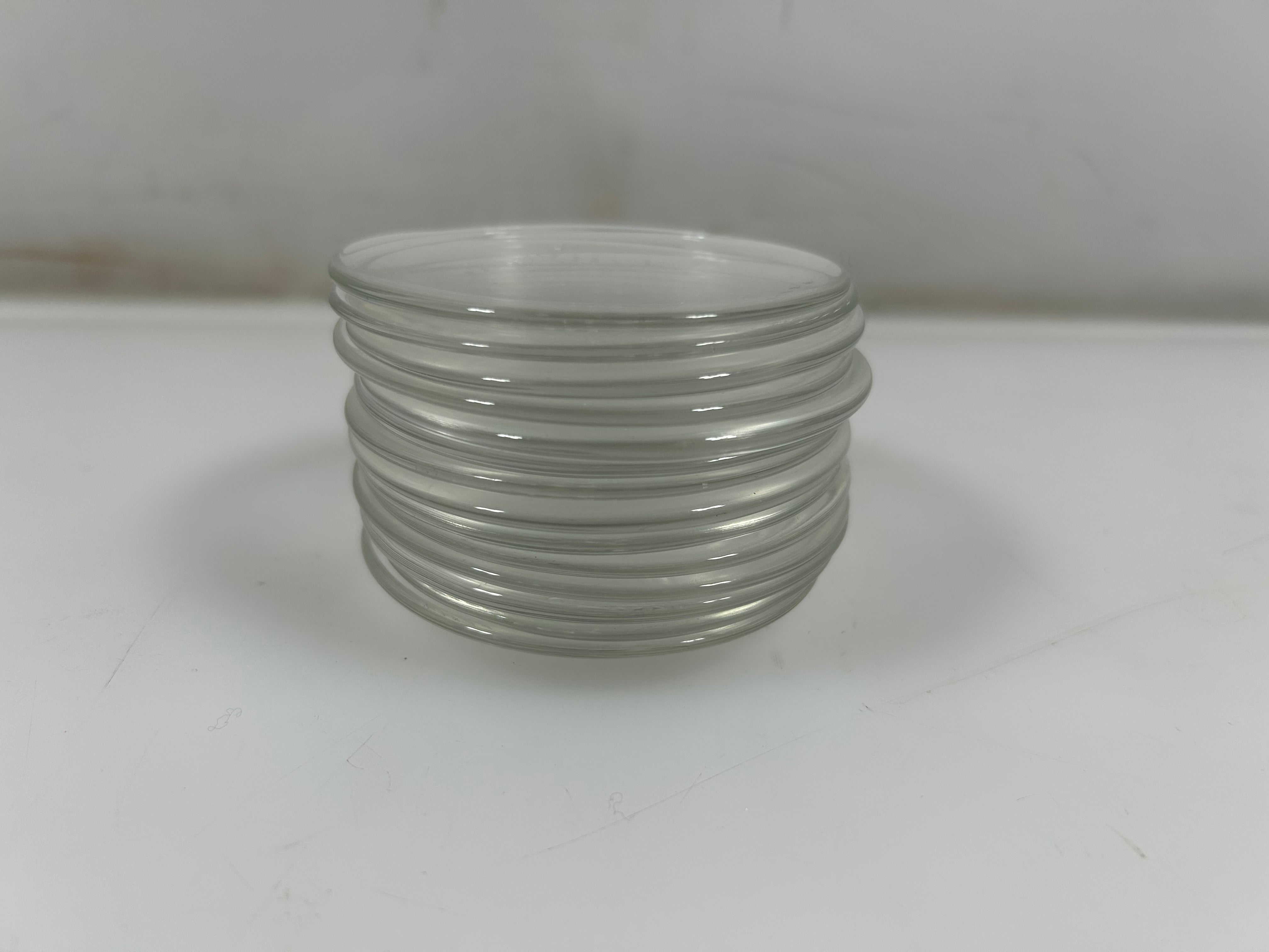 Pyrex 5 inch Lab Glassware Petri Dish 15 Count