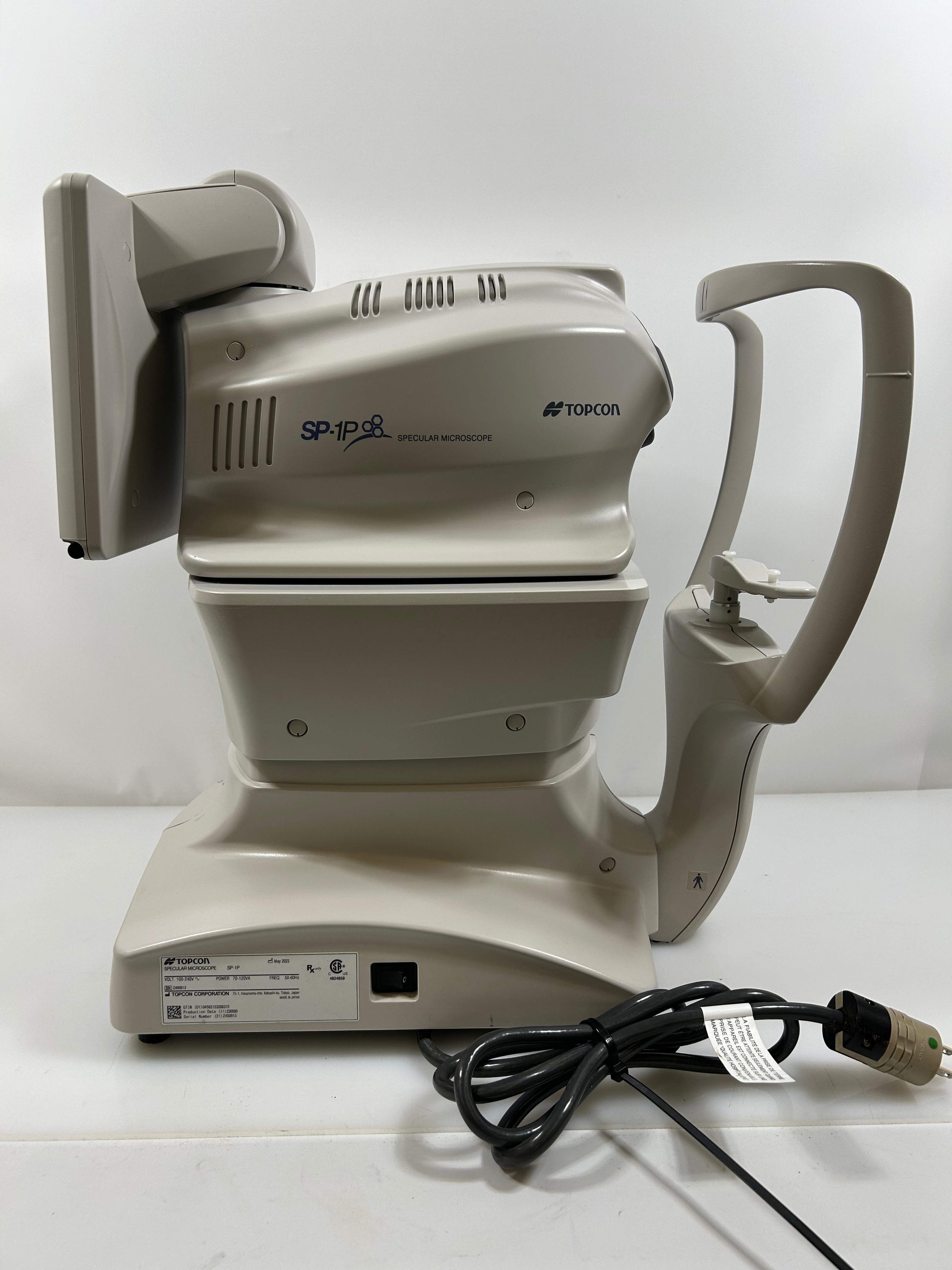 Topcon SP-1P Specular Microscope Automated Corneal Endothelium Imaging *Untested*