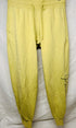 Puma Women's Script Logo Sweatpants in Tonal Lime
