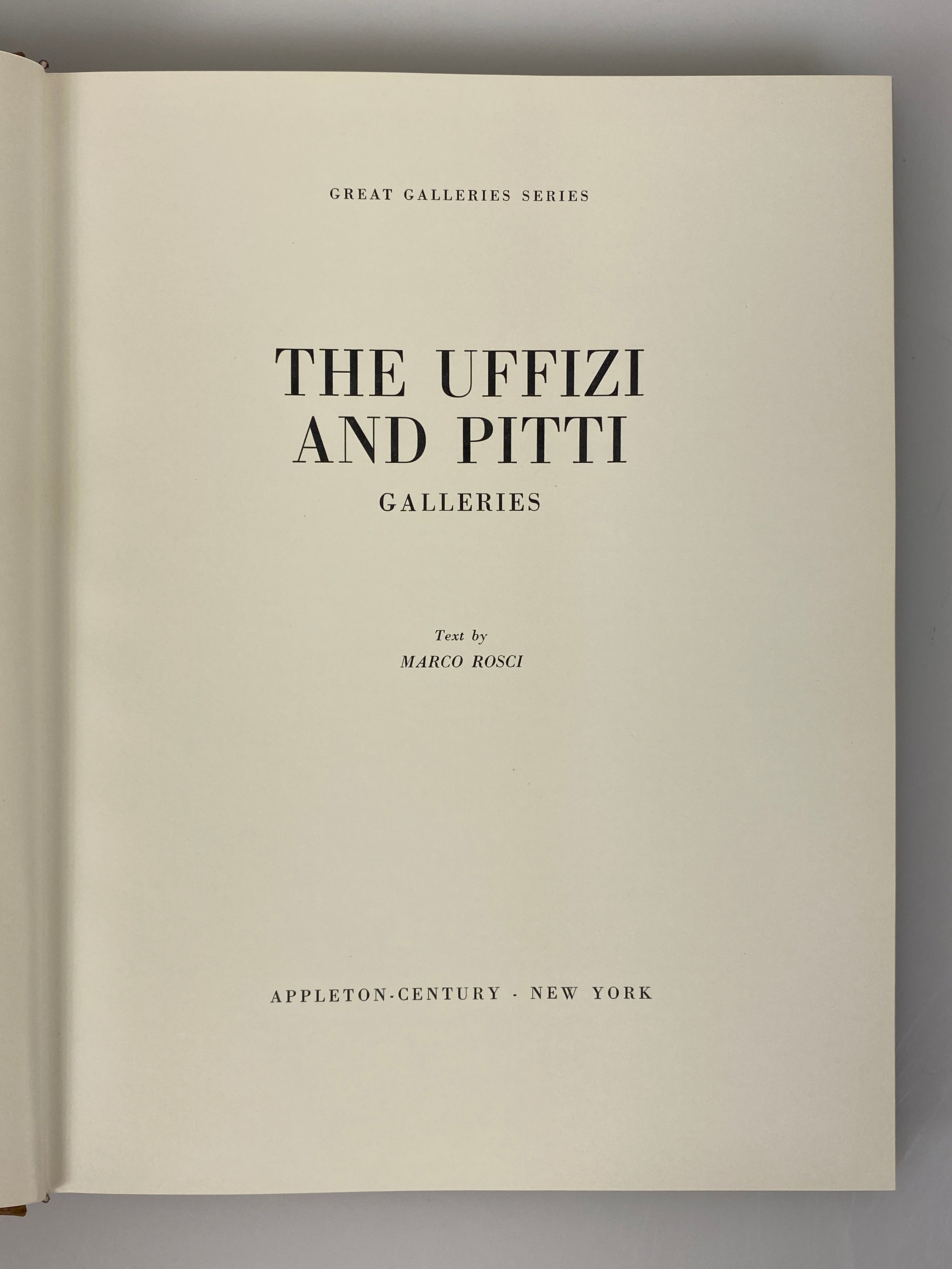 4 Art Books: Uffizi & Pitti Galleries/National Gallery/The Prado HCDJ Slipcase