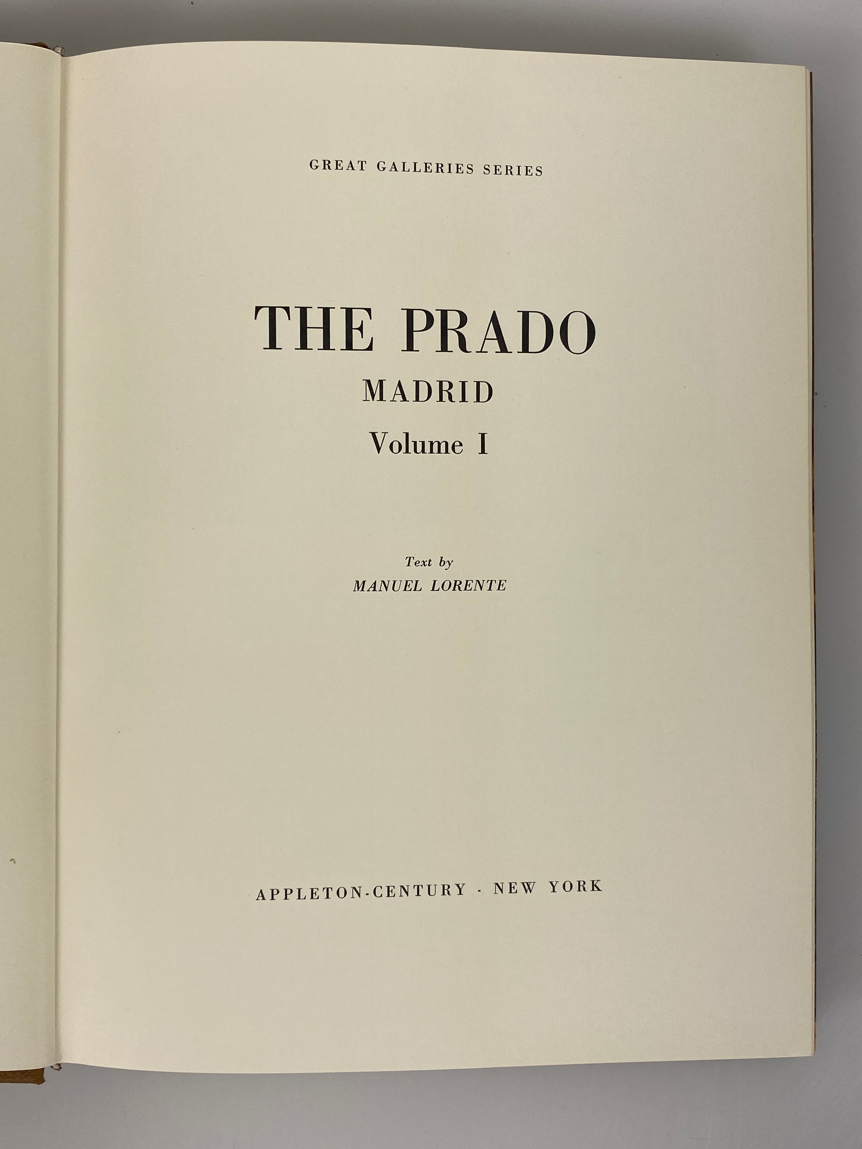 4 Art Books: Uffizi & Pitti Galleries/National Gallery/The Prado HCDJ Slipcase
