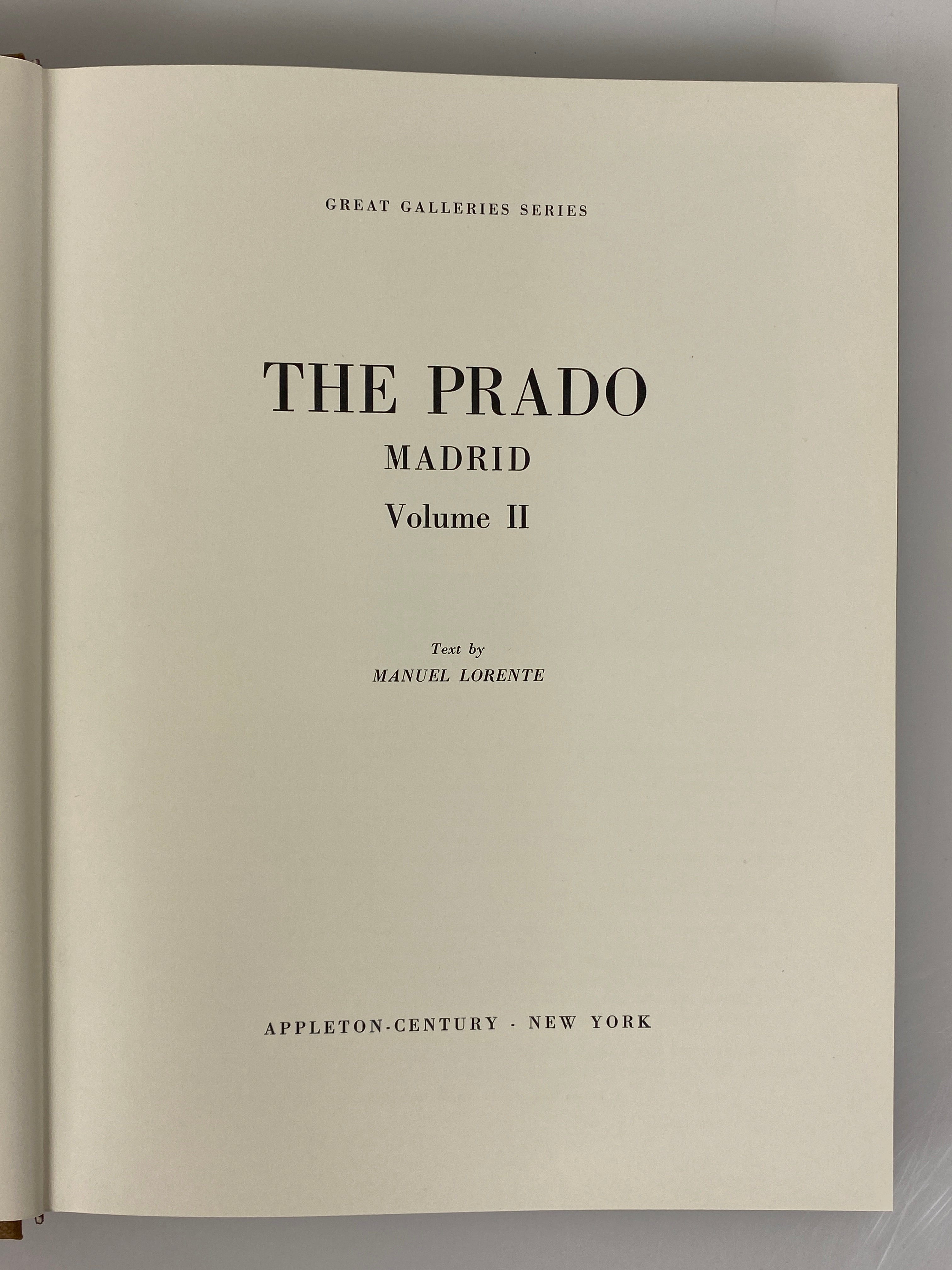 4 Art Books: Uffizi & Pitti Galleries/National Gallery/The Prado HCDJ Slipcase