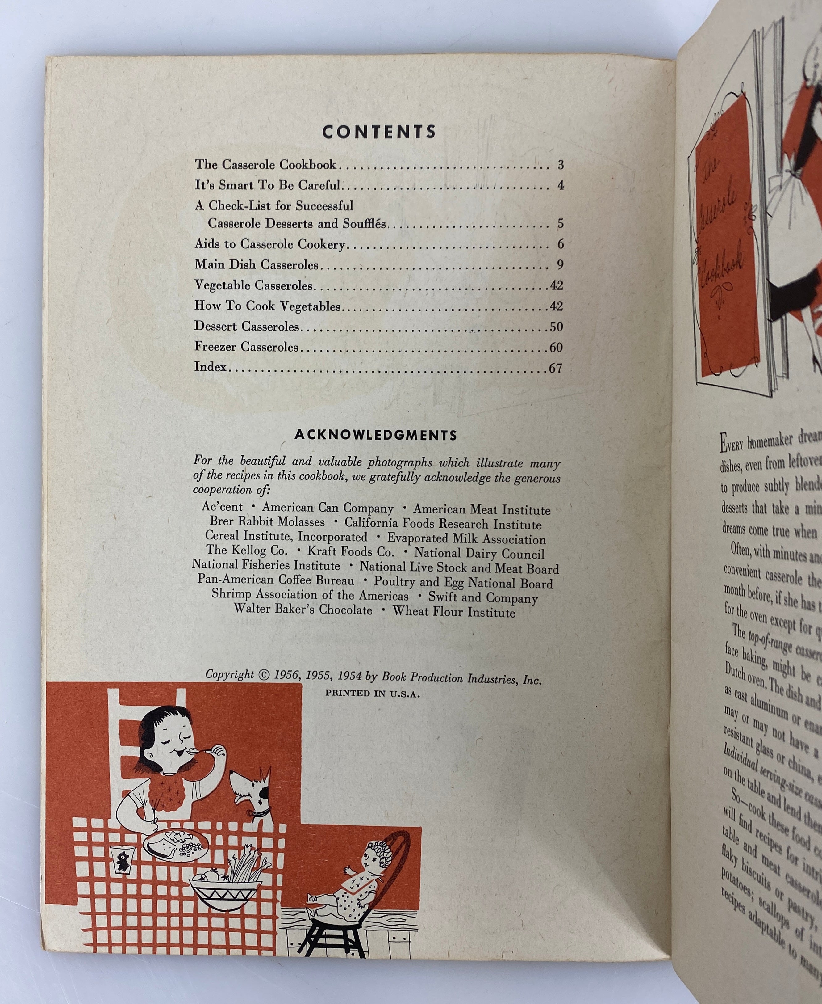 4 Culinary Arts Institute Recipe Books: Cake/Casserole/Breakfast/Sunday Suppers