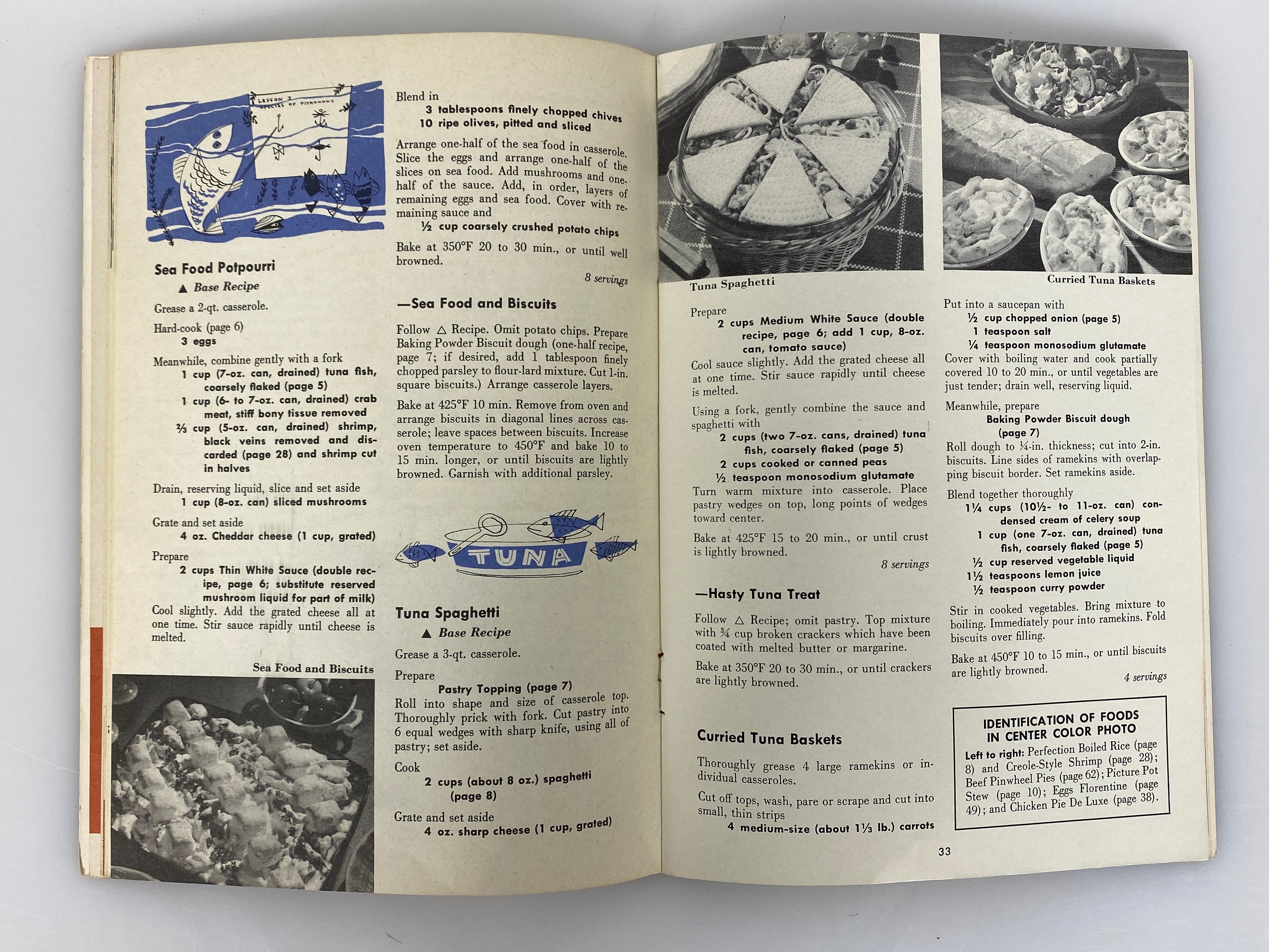 4 Culinary Arts Institute Recipe Books: Cake/Casserole/Breakfast/Sunday Suppers