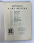4 Culinary Arts Institute Recipe Books: Cake/Casserole/Breakfast/Sunday Suppers