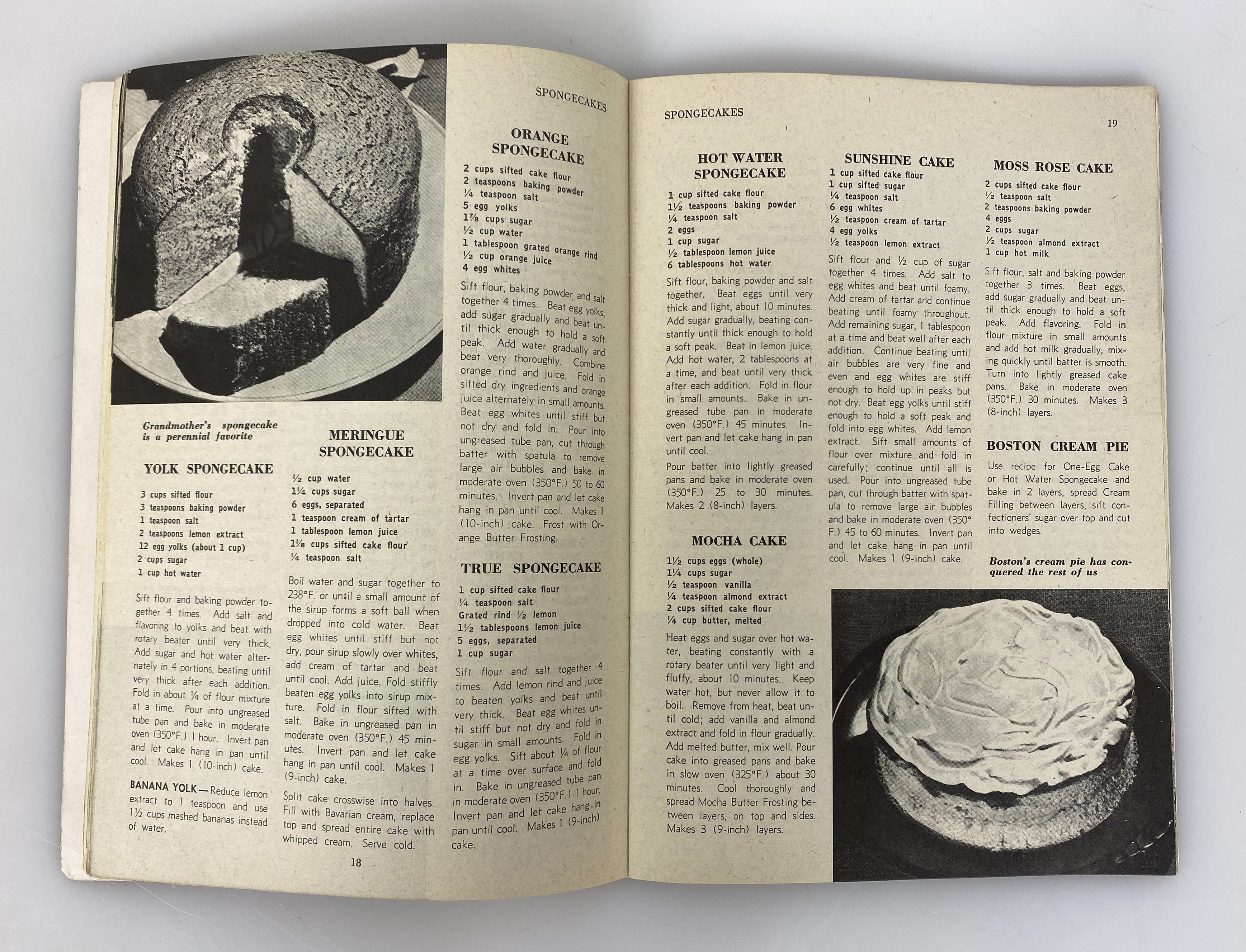 4 Culinary Arts Institute Recipe Books: Cake/Casserole/Breakfast/Sunday Suppers