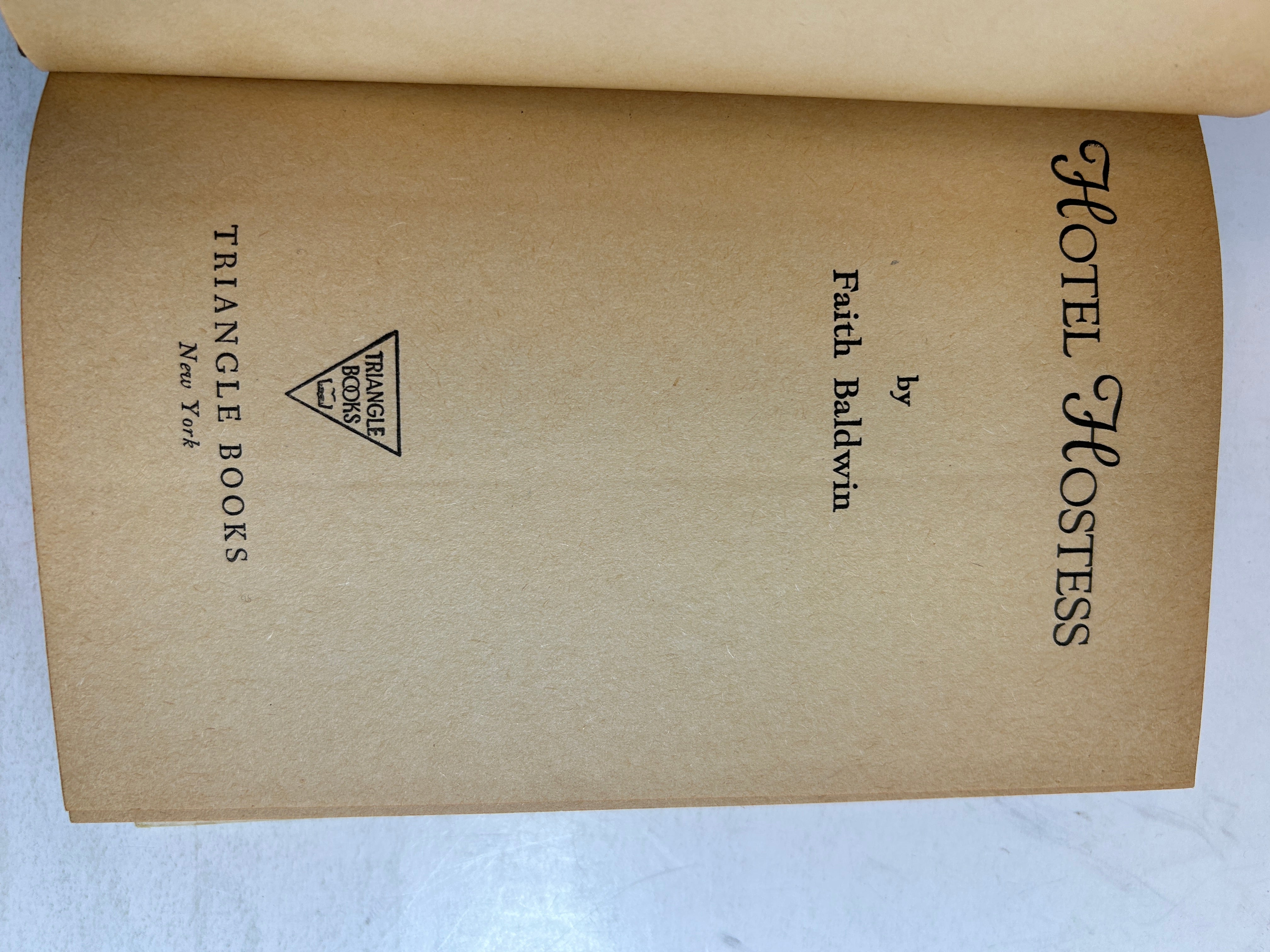 4 Faith Baldwin incl Hotel Hostess/Face Toward the Spring/The Heart Remembers