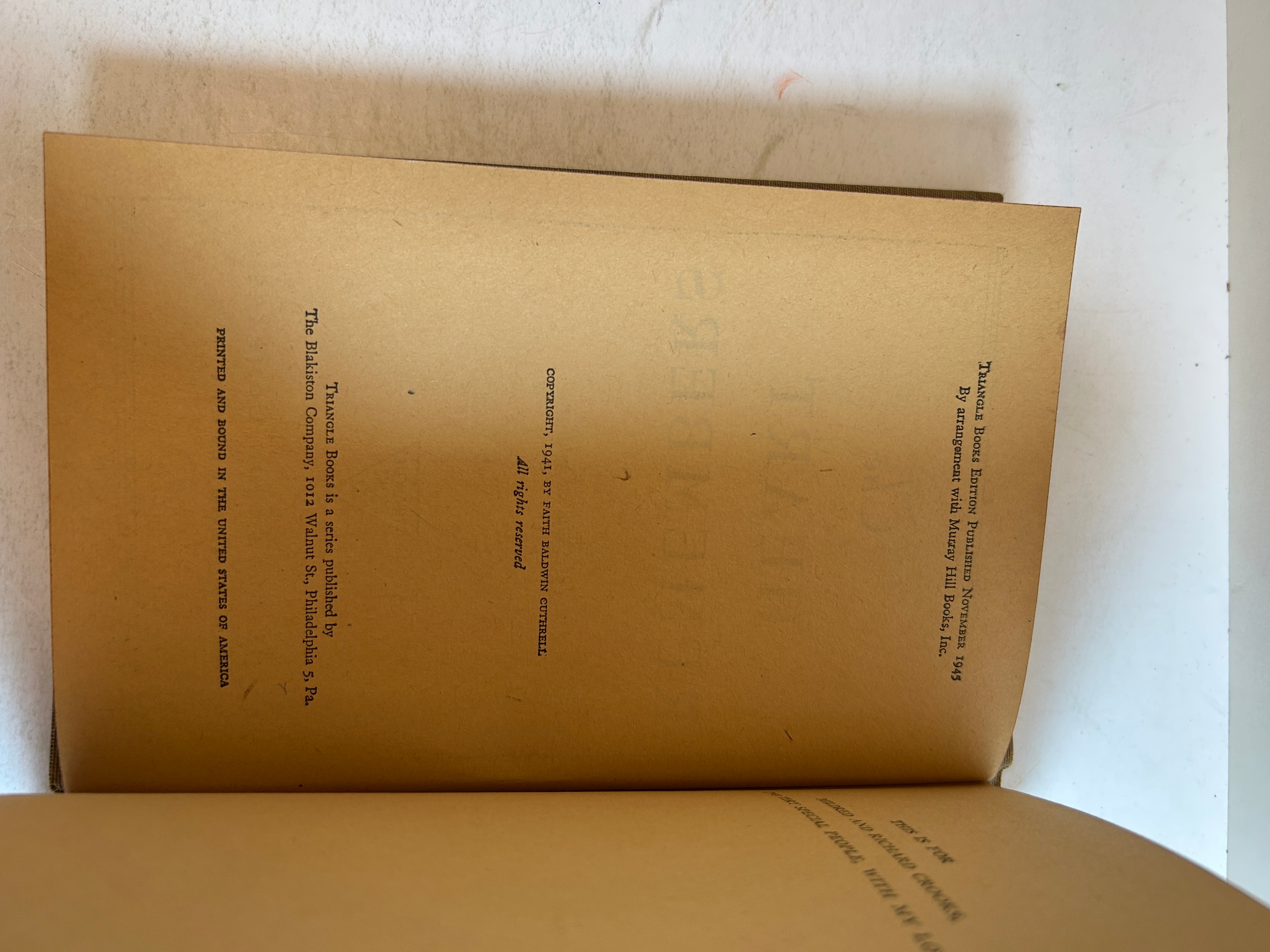 4 Faith Baldwin incl Hotel Hostess/Face Toward the Spring/The Heart Remembers