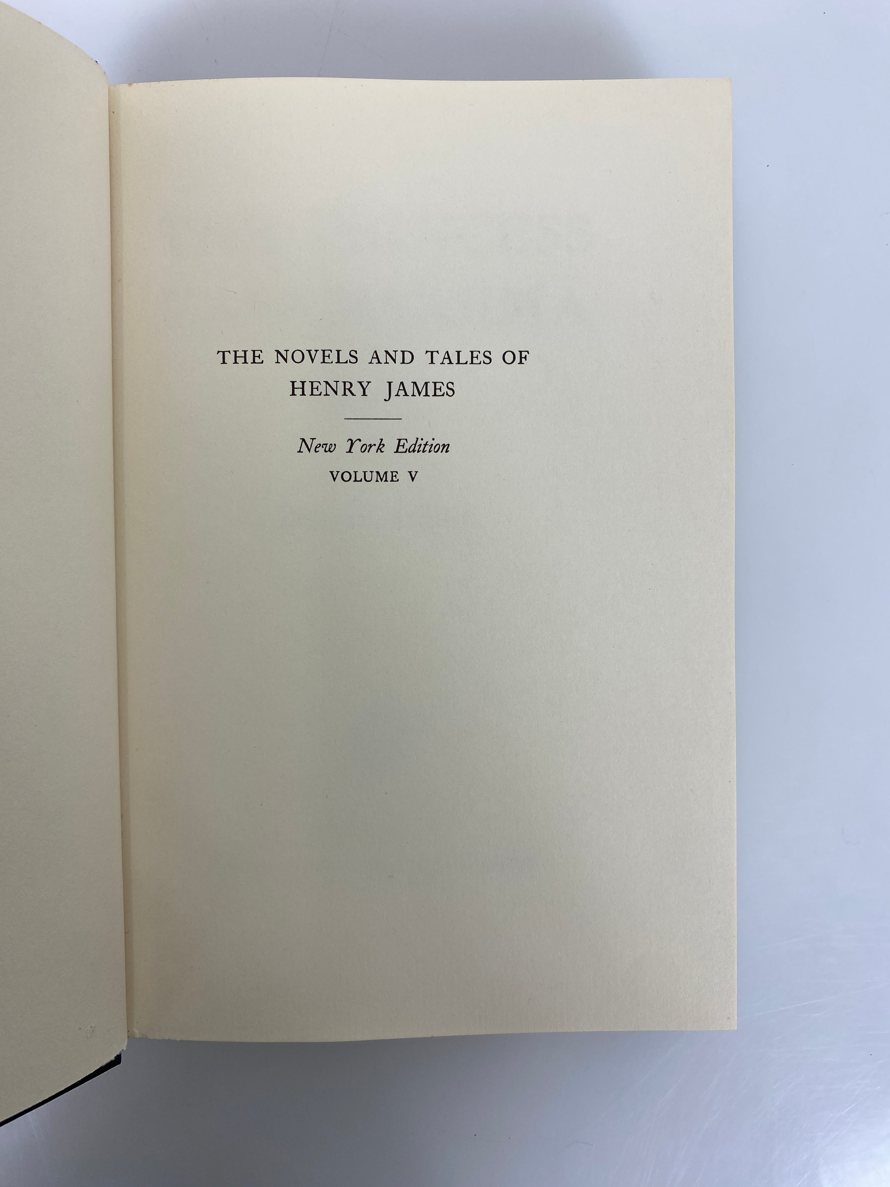 4 Henry James: The Tragic Muse I & II/The Princess Casamassima I & II HC DJ