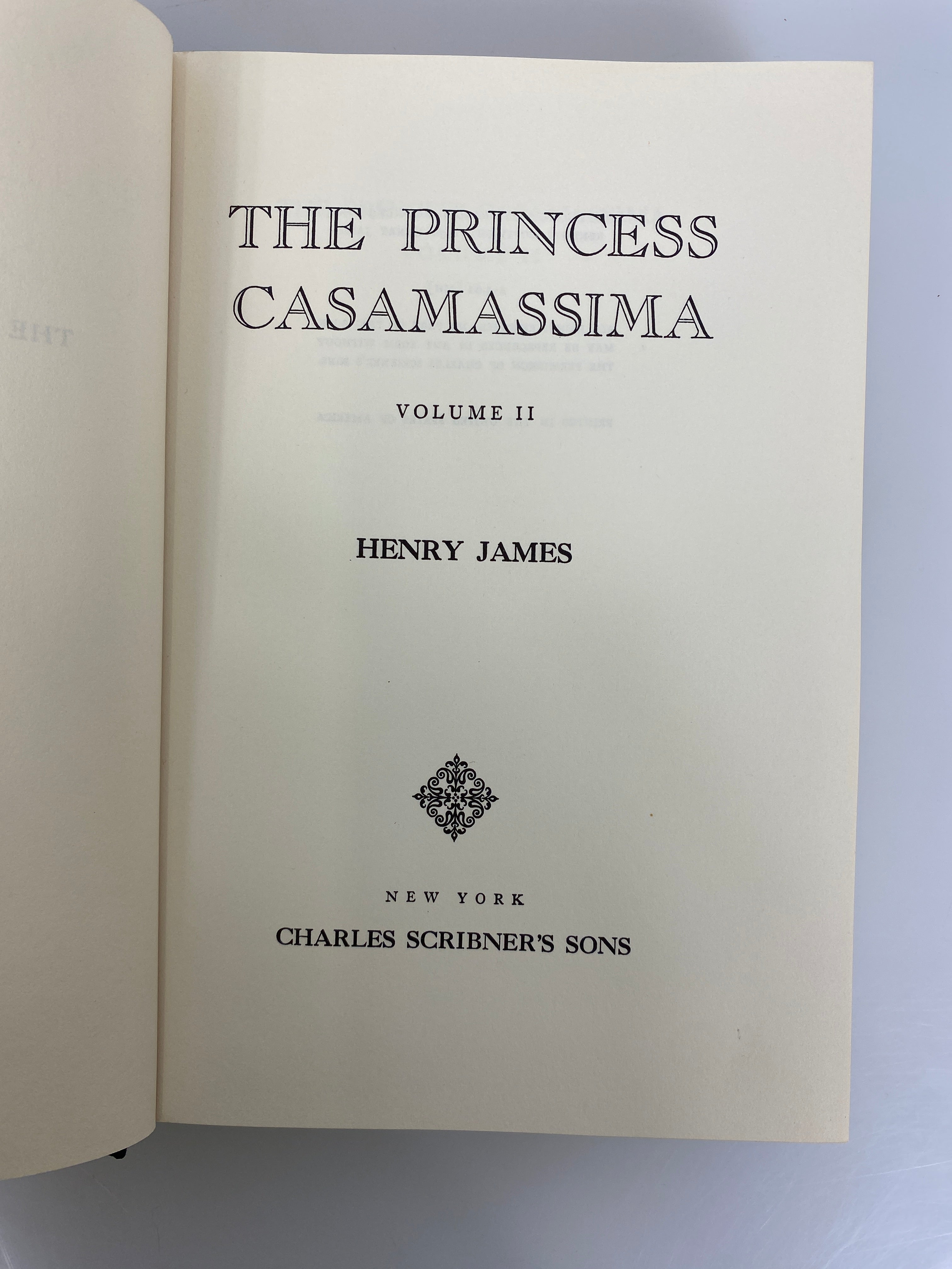 4 Henry James: The Tragic Muse I & II/The Princess Casamassima I & II HC DJ