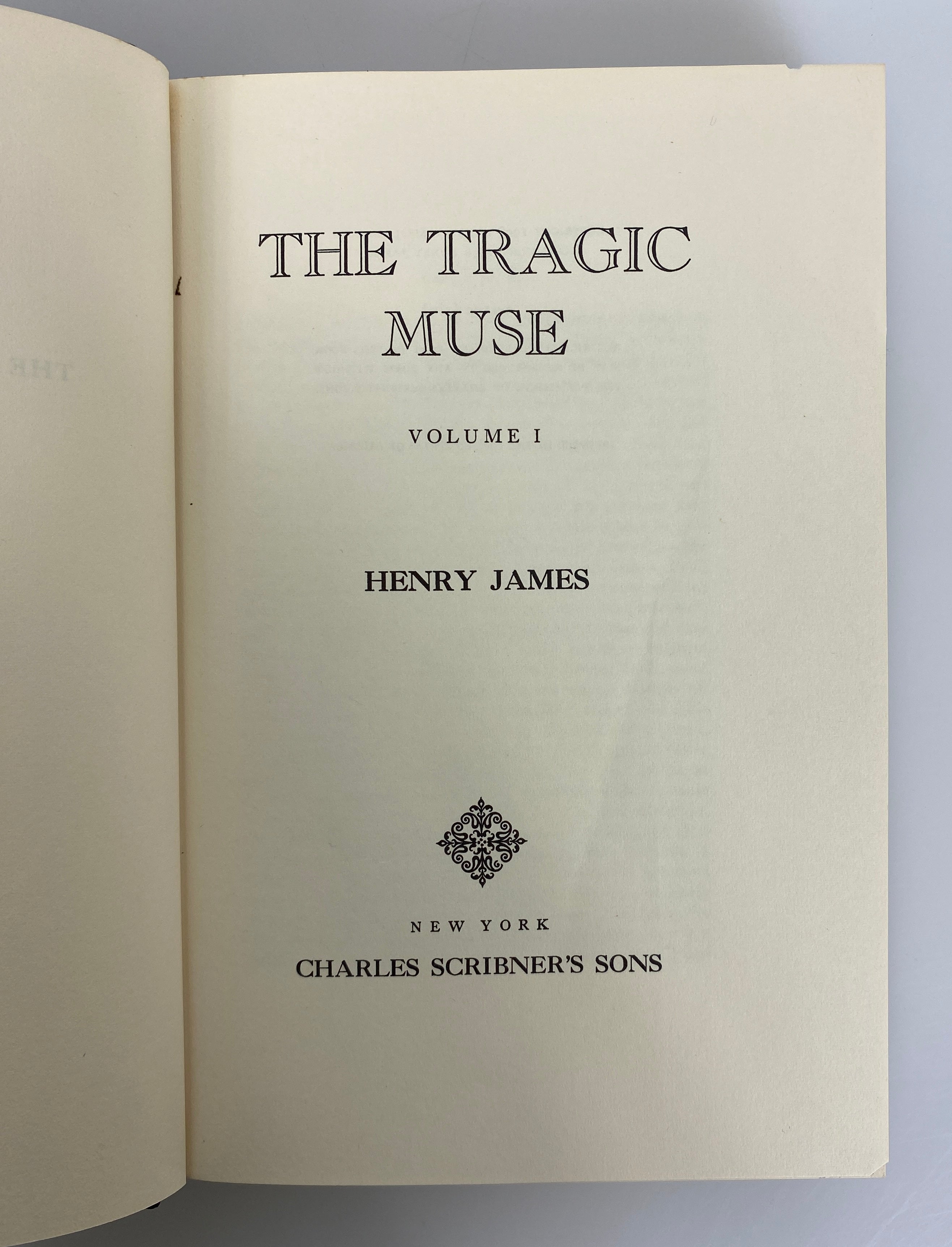4 Henry James: The Tragic Muse I & II/The Princess Casamassima I & II HC DJ
