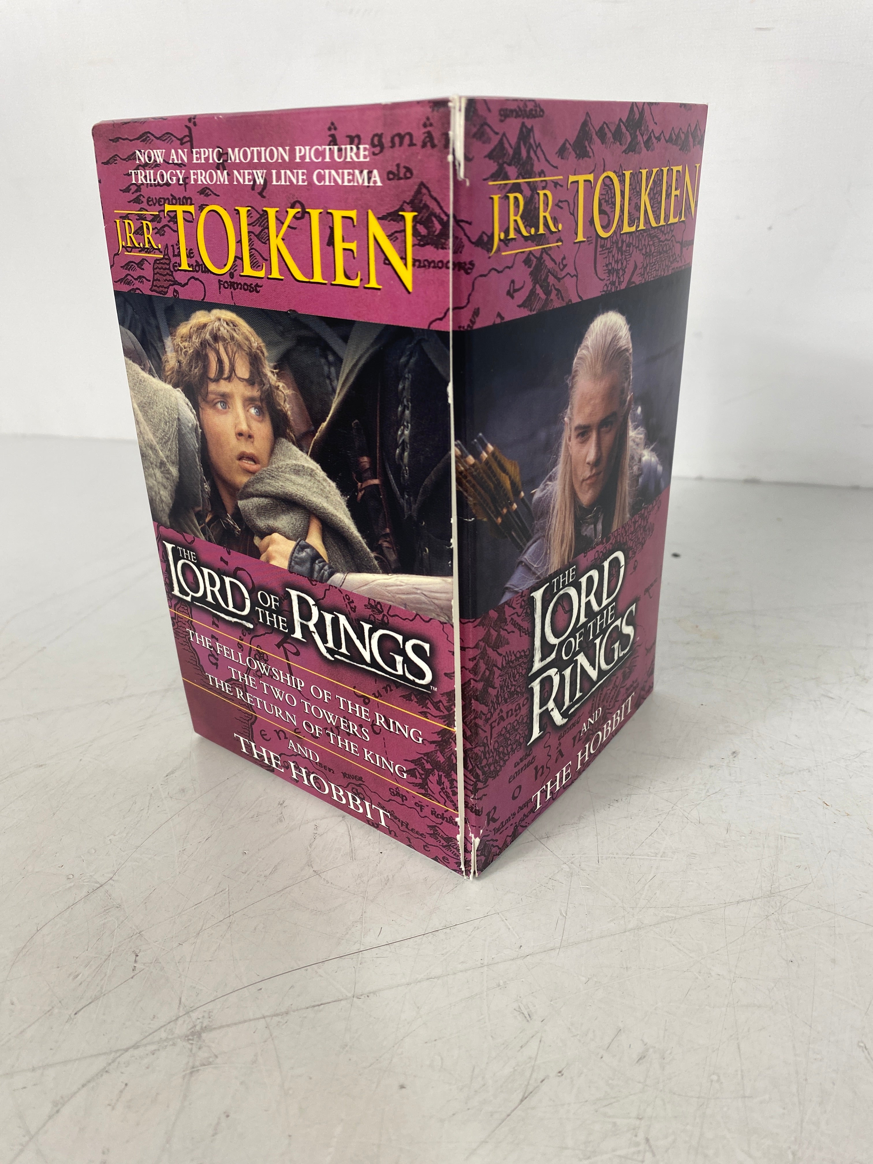4 J.R.R. Tolkien Del Ray : The Hobbit/Lord of the Rings Parts 1, 2, 3 SC